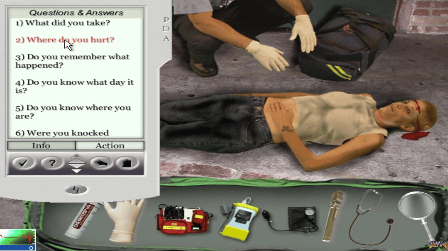 911 Paramedic screenshot