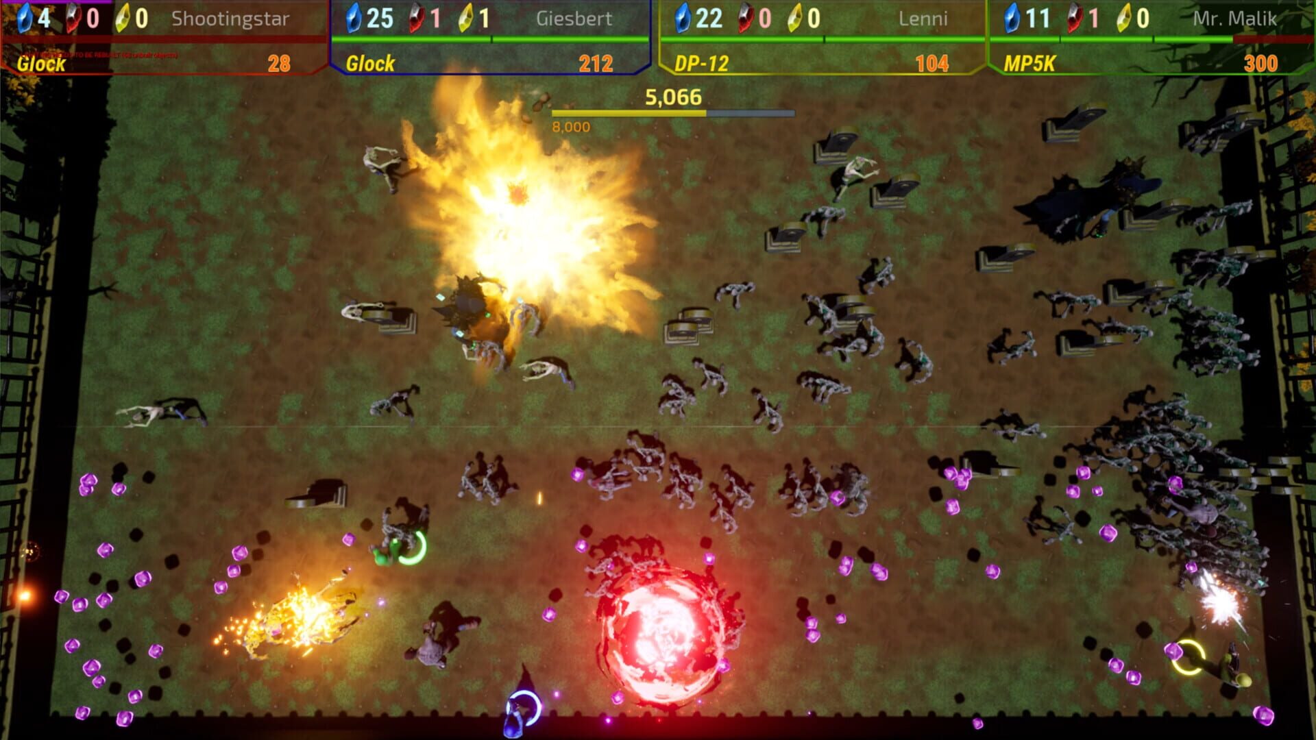 Zombiepede - Screenshot