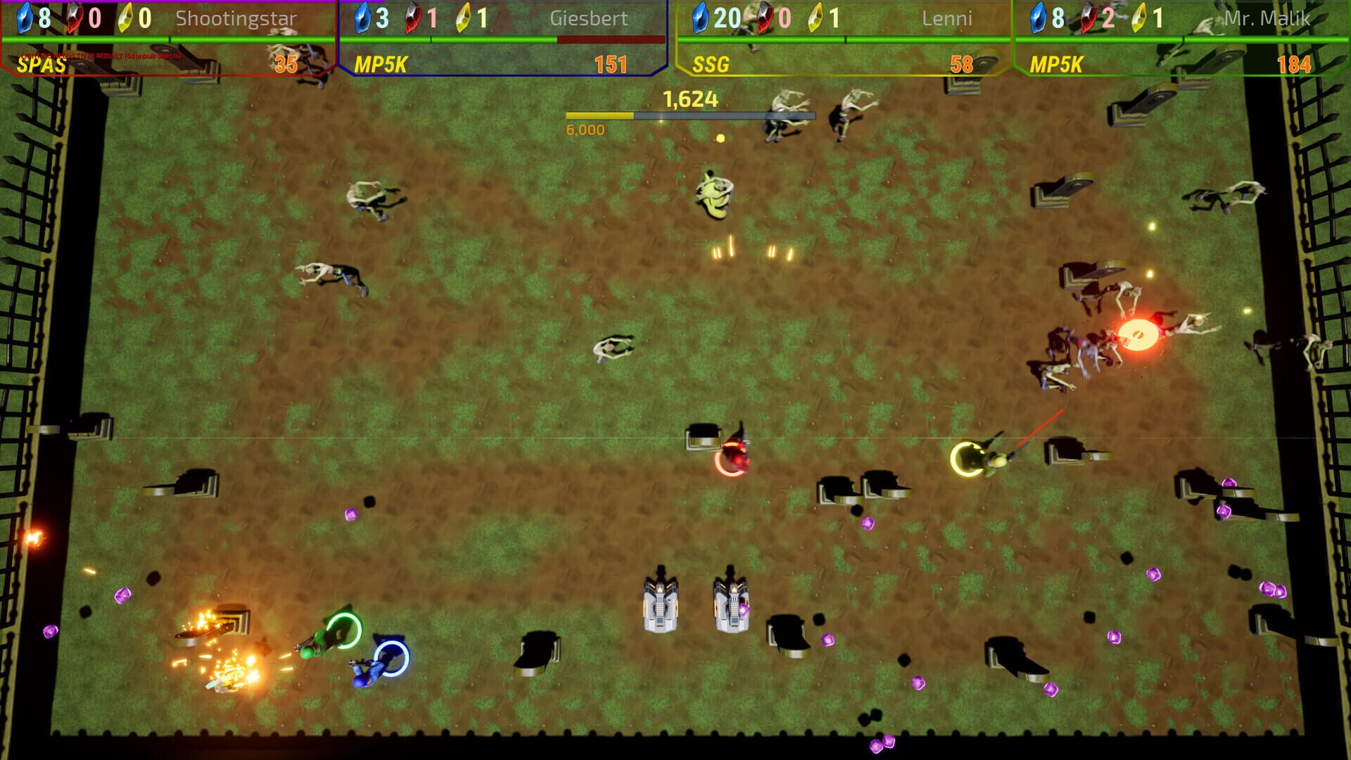 Zombiepede - Screenshot