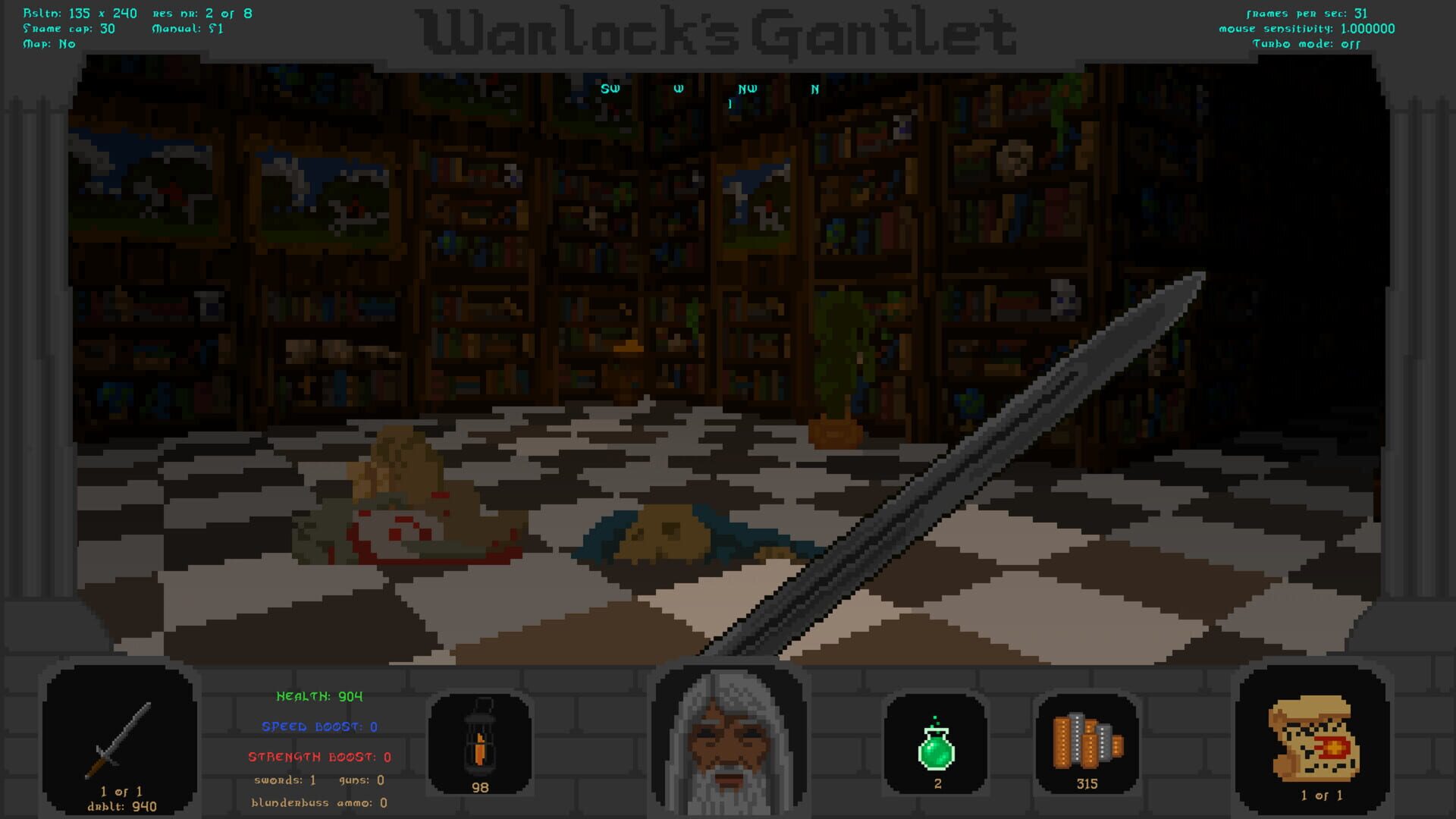 Warlock's Gantlet - Screenshot