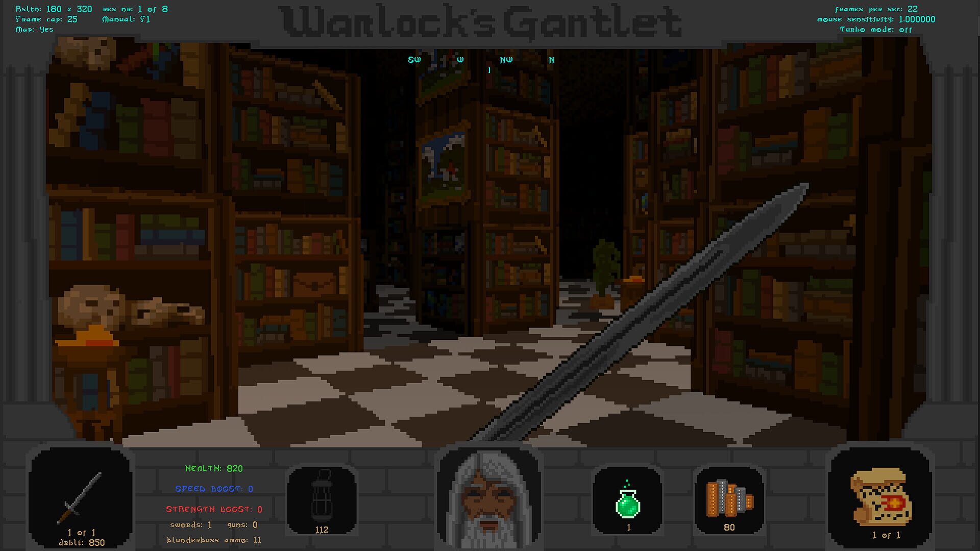 Warlock's Gantlet - Screenshot