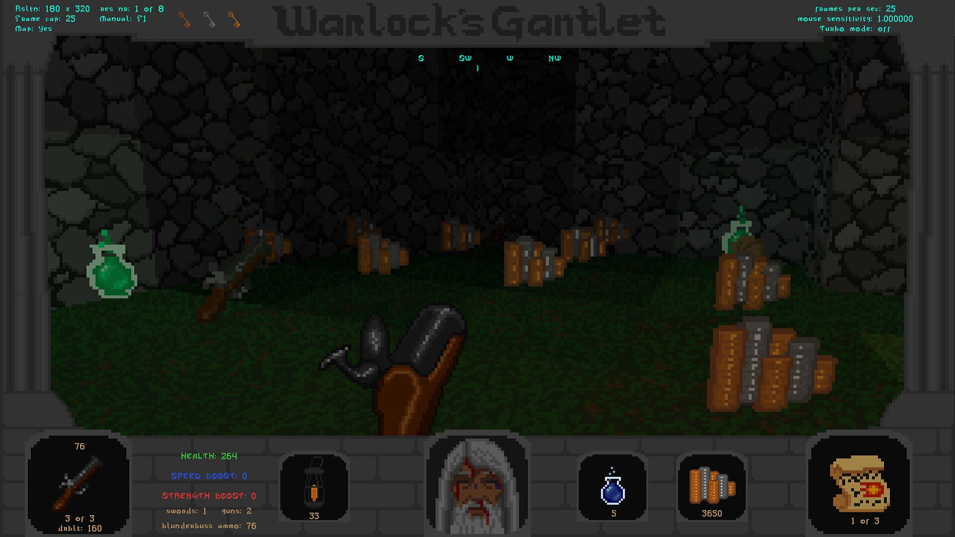 Warlock's Gantlet - Screenshot