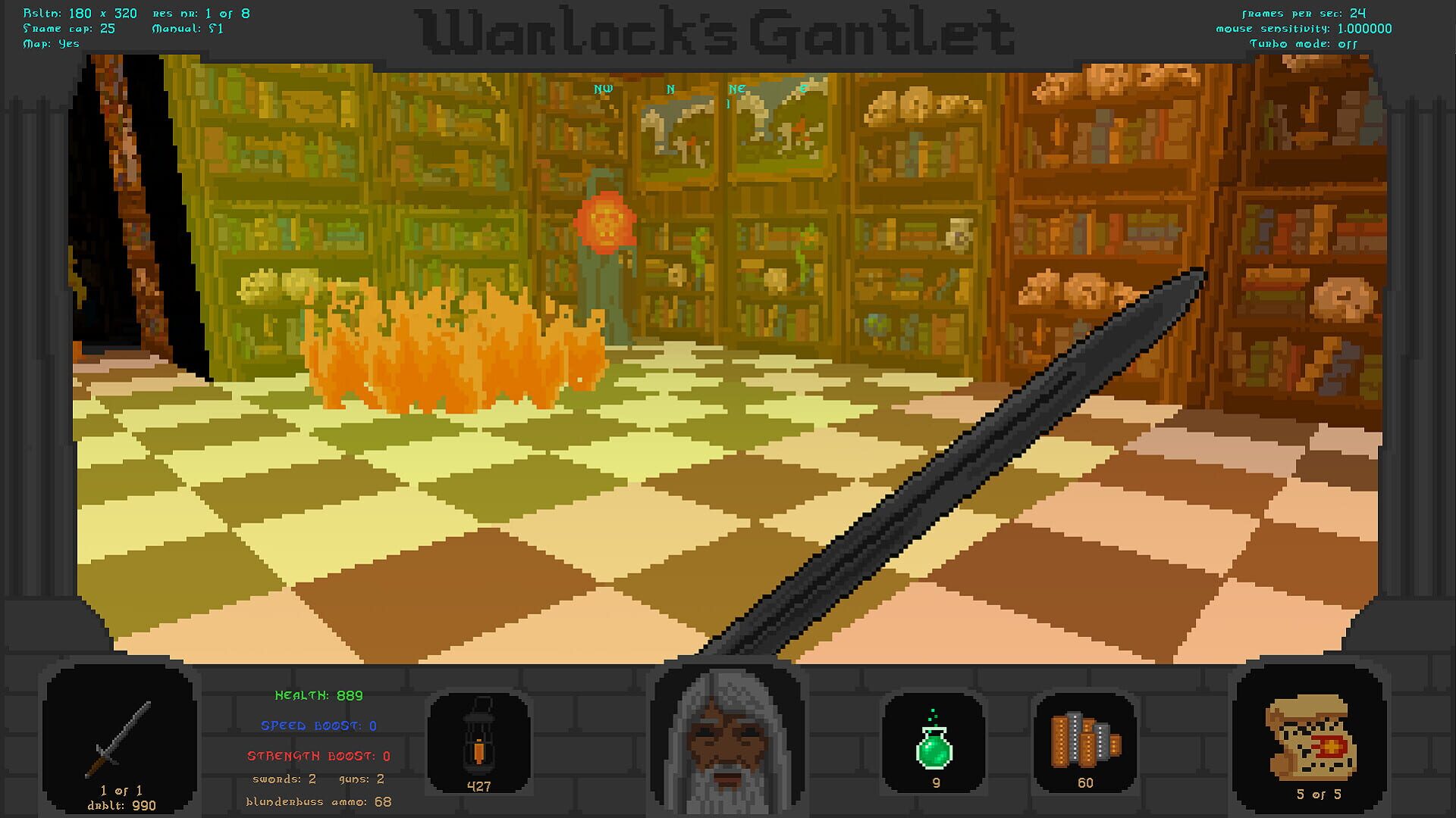 Warlock's Gantlet - Screenshot