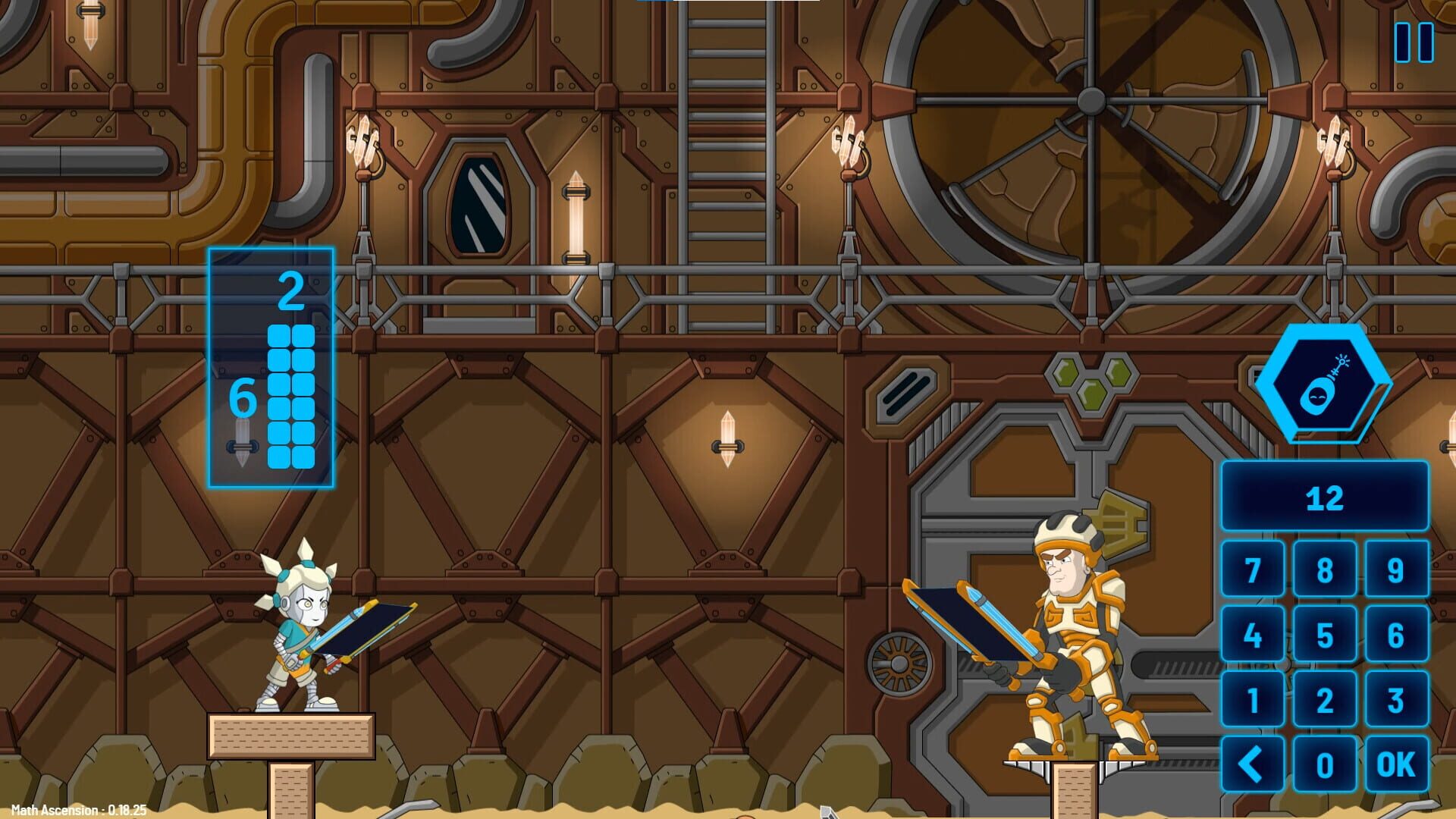 Math Ascension - Screenshot