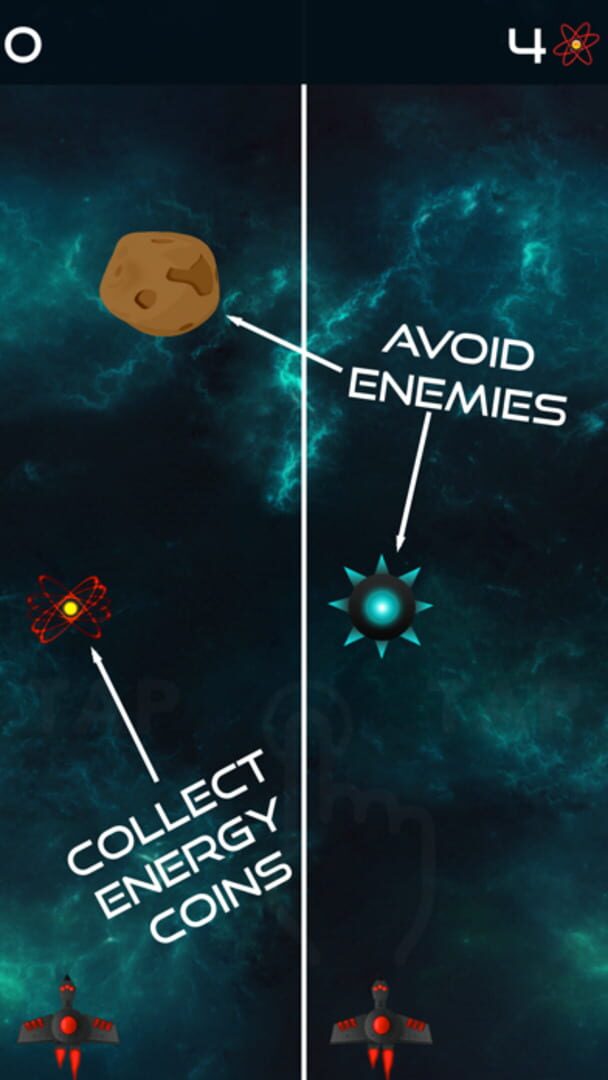 Tap Space: Reaction and Focus Training - Screenshot