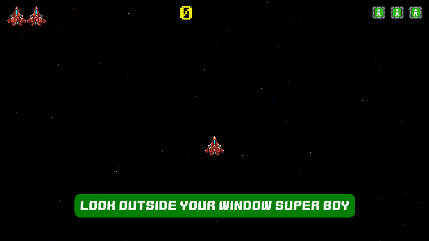 Super Arcade Boy in Goodbye Greenies screenshot