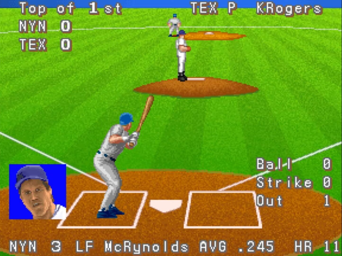 Captura de pantalla - Great Sluggers '94