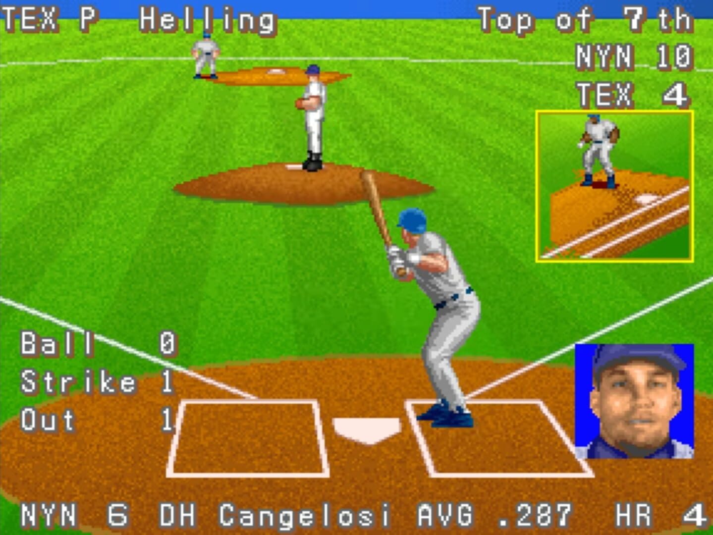 Captura de pantalla - Great Sluggers '94