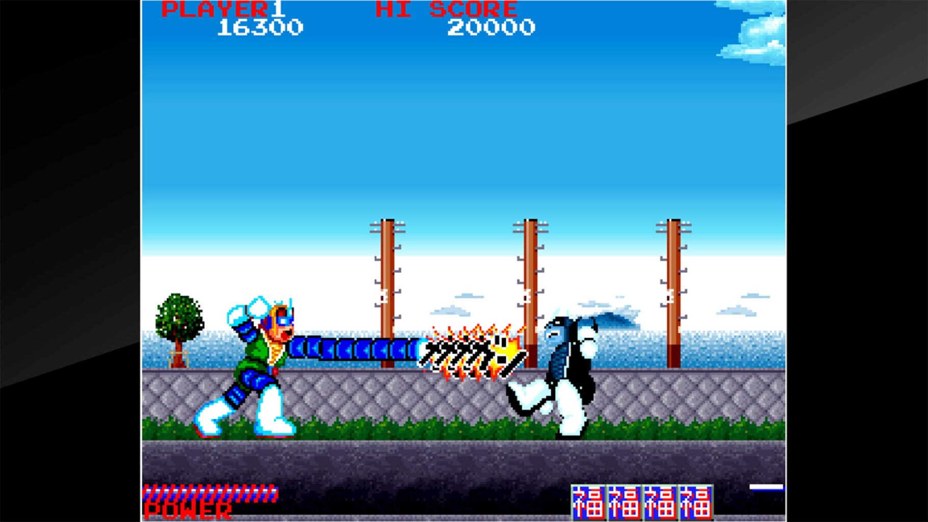 Captura de pantalla - Arcade Archives: Bravoman