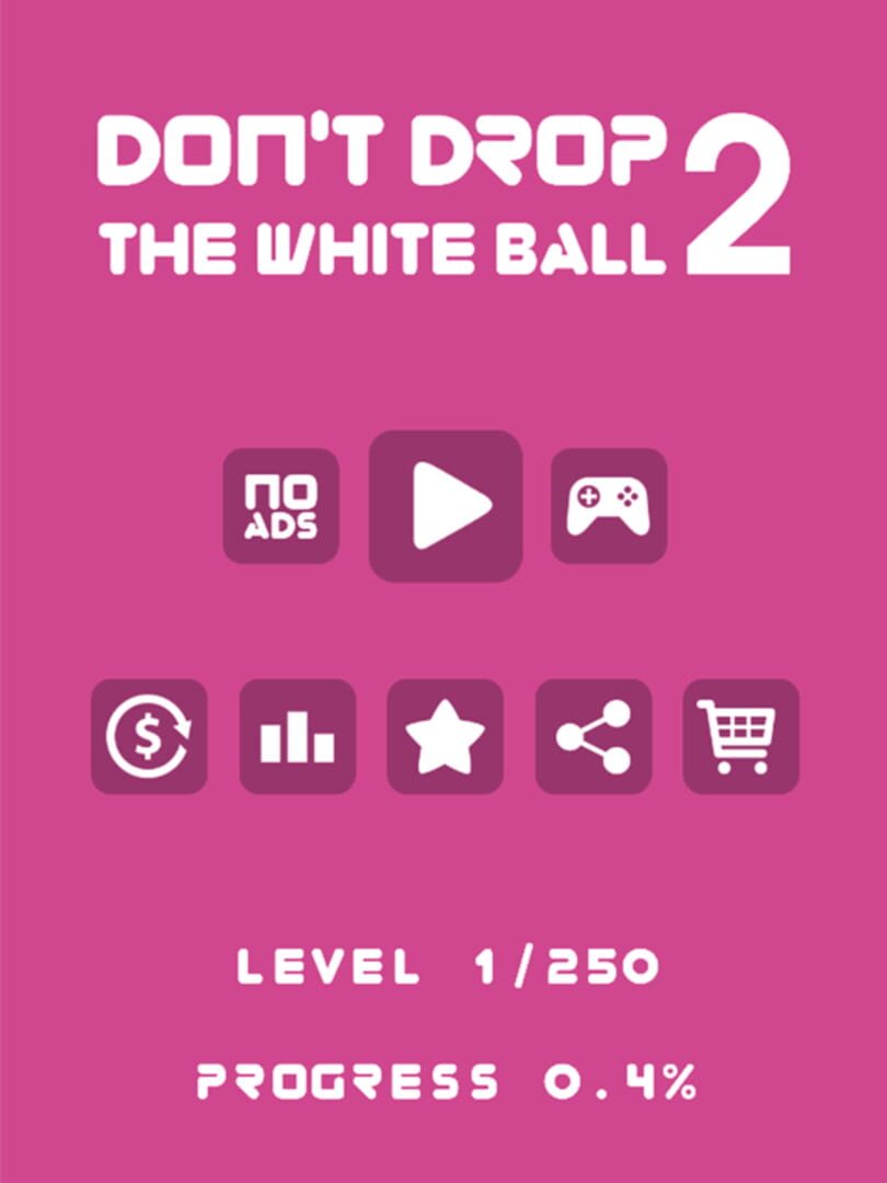 Don't Drop the White Ball 2 - Screenshot
