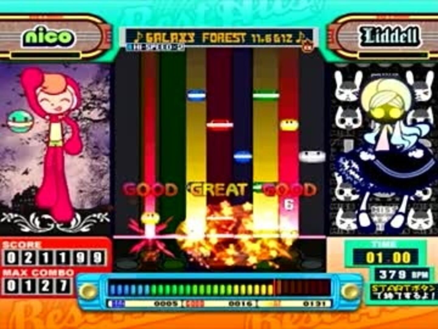 Captura de pantalla - pop'n music Best Hits