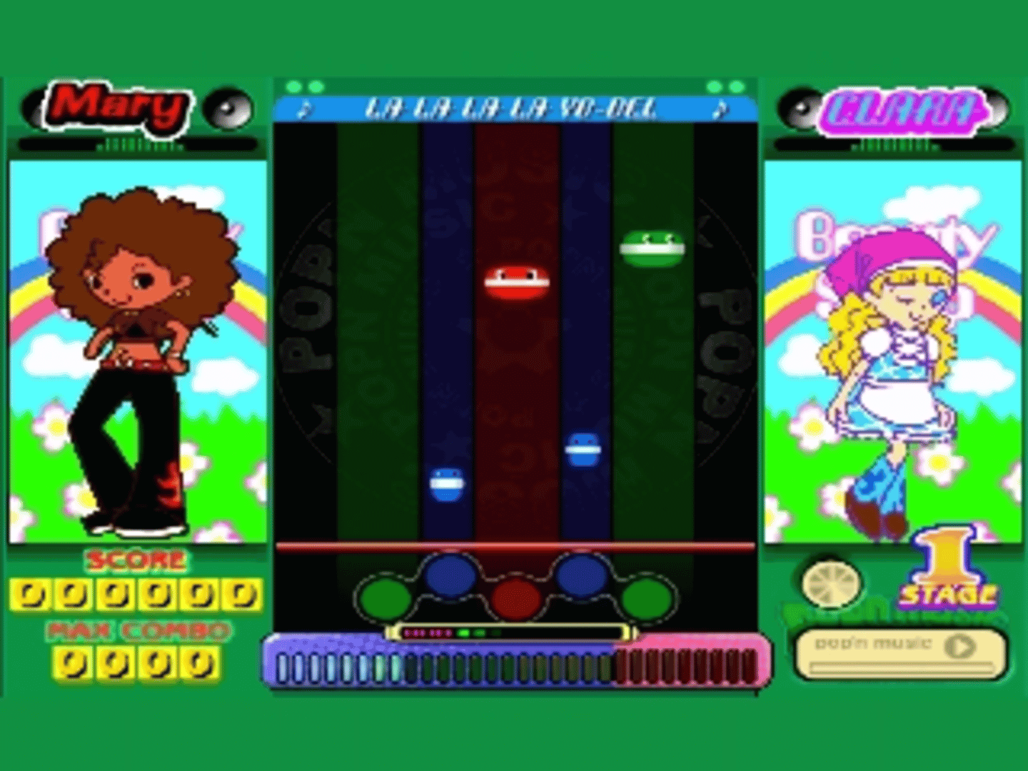 Pop'n music 6 screenshot