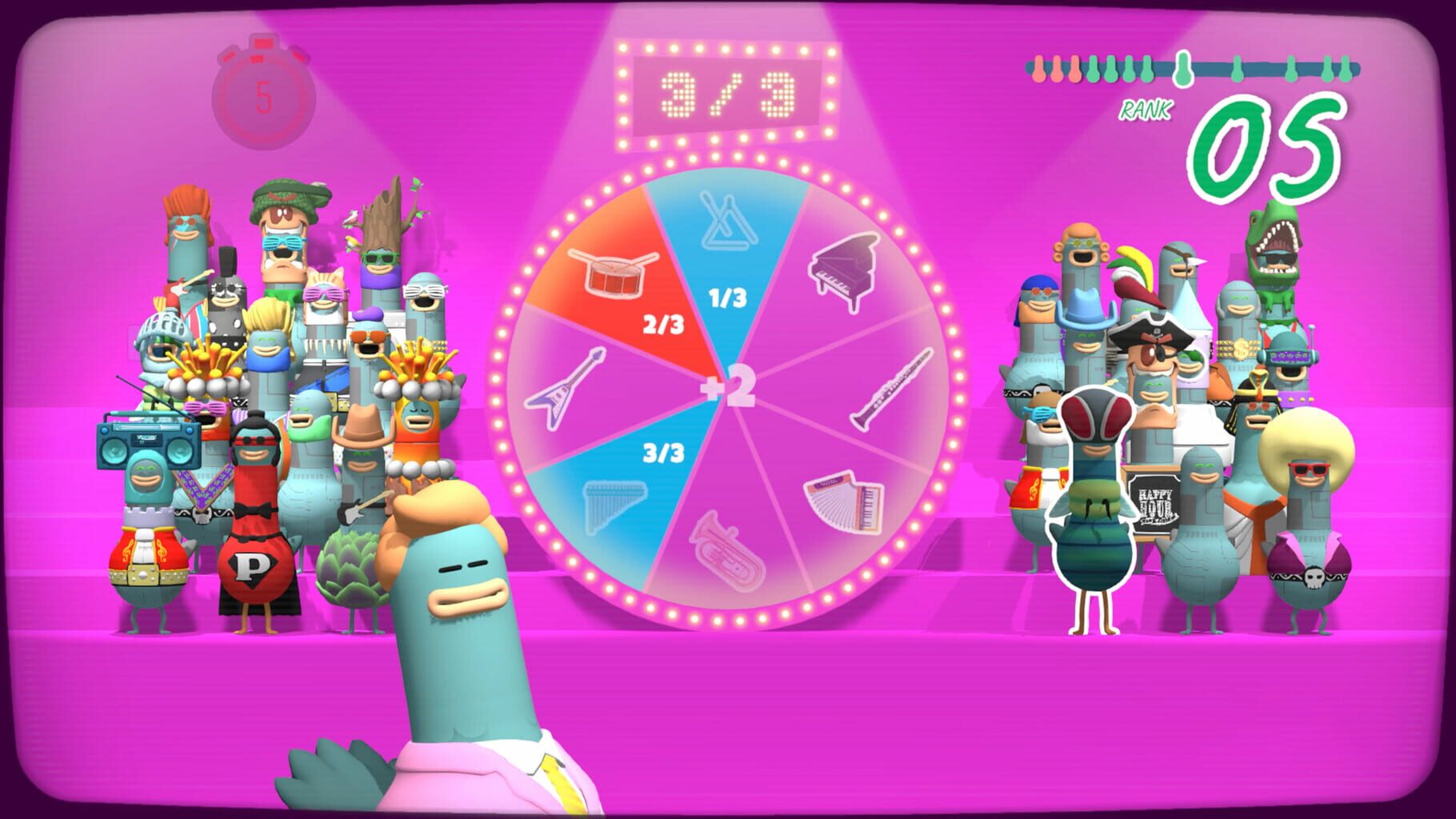 Captura de pantalla - HeadBangers: Rhythm Royale