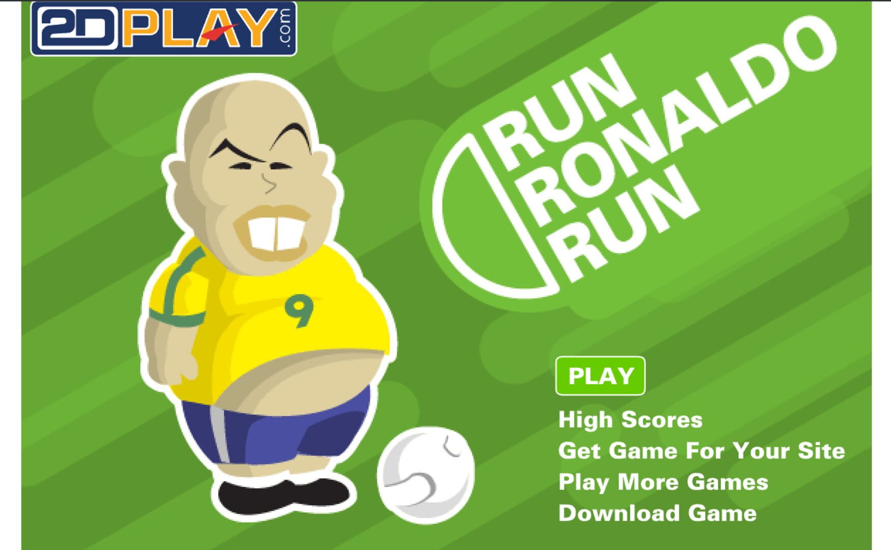 Run Ronaldo Run - Screenshot