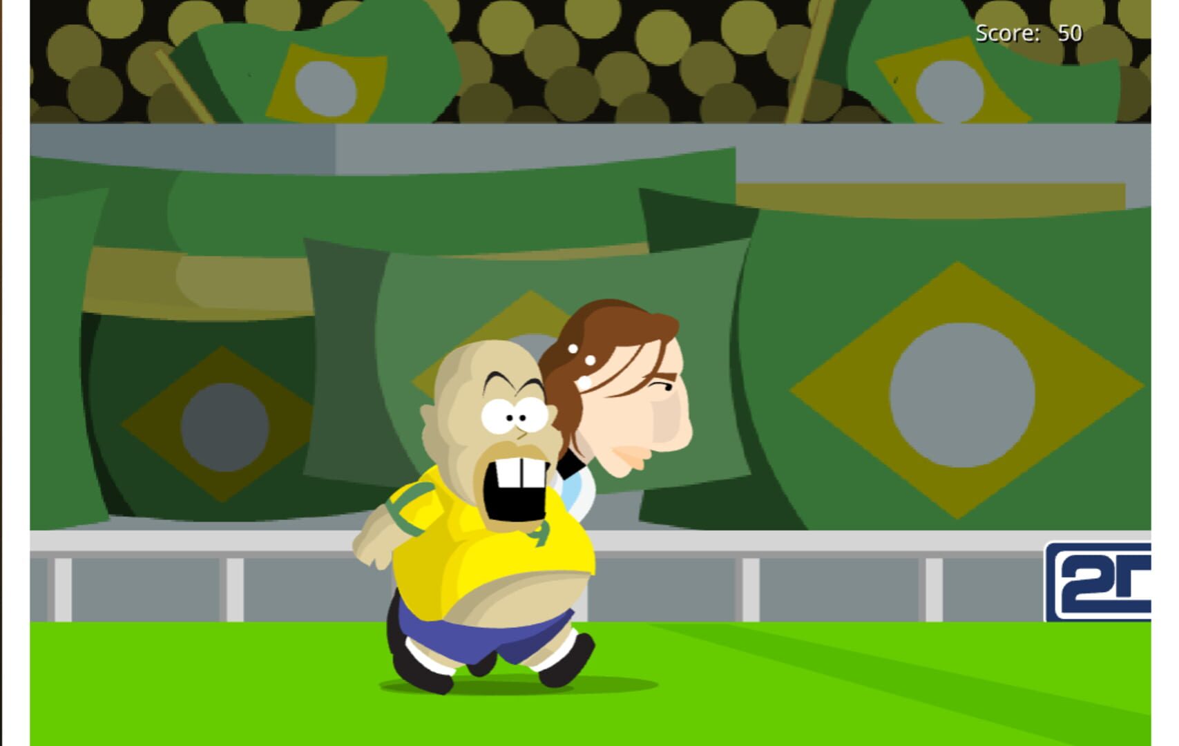 Run Ronaldo Run - Screenshot