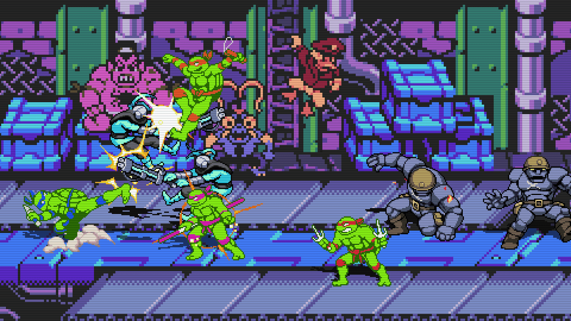 Teenage Mutant Ninja Turtles: Shredder's Revenge - Dimension Shellshock screenshot