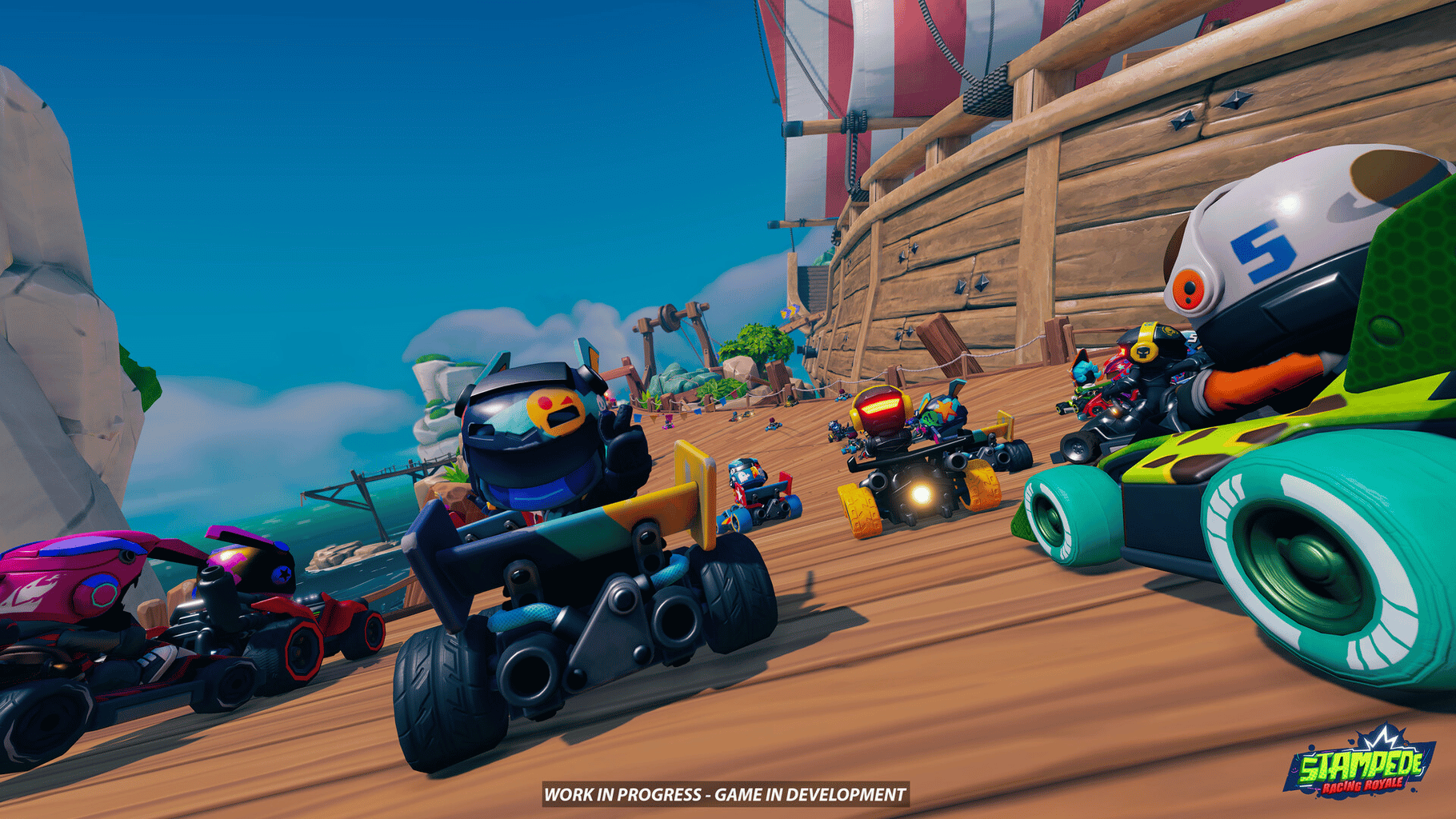 Stampede Racing Royale screenshot