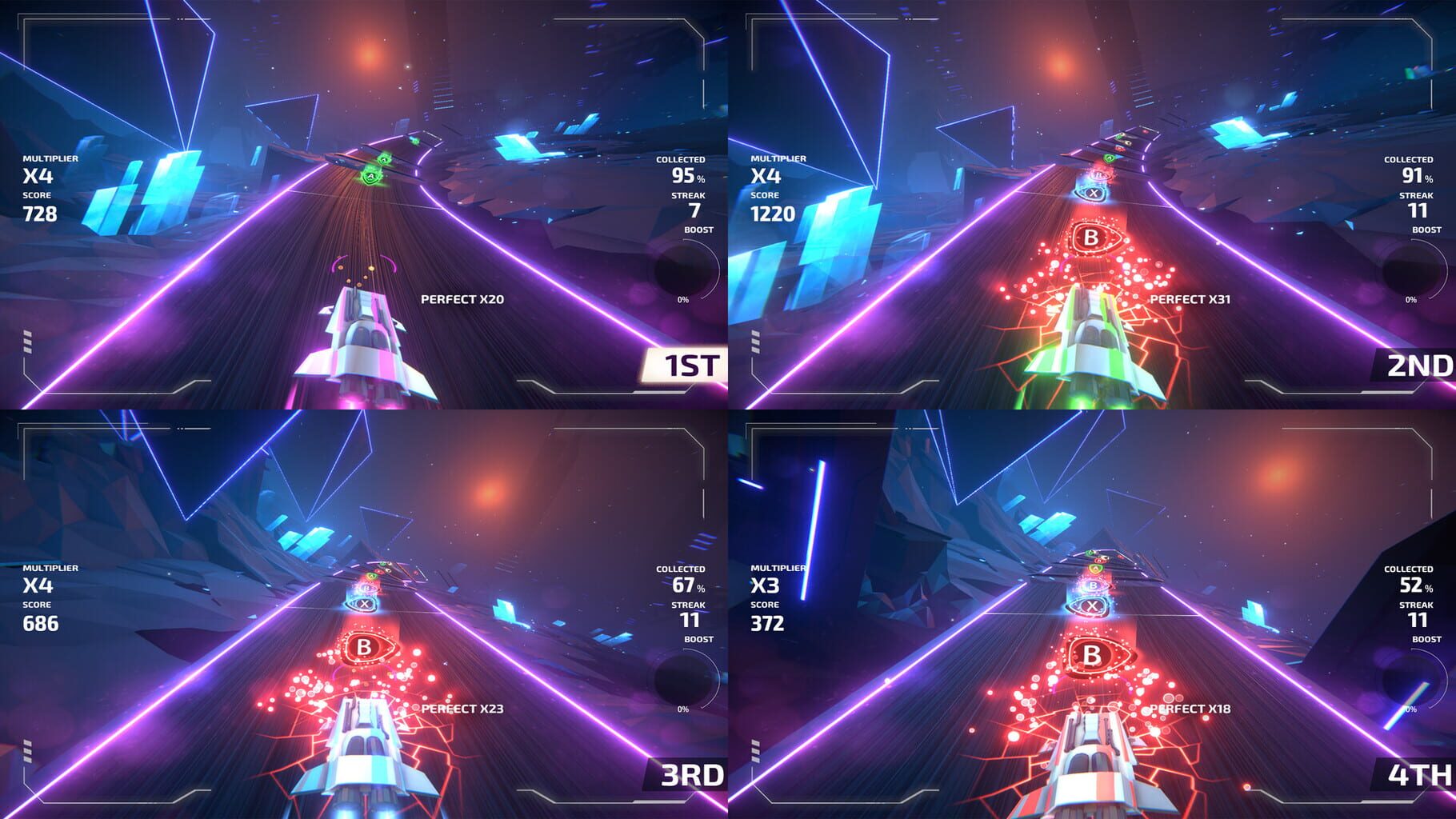 Invector: Rhythm Galaxy screenshot