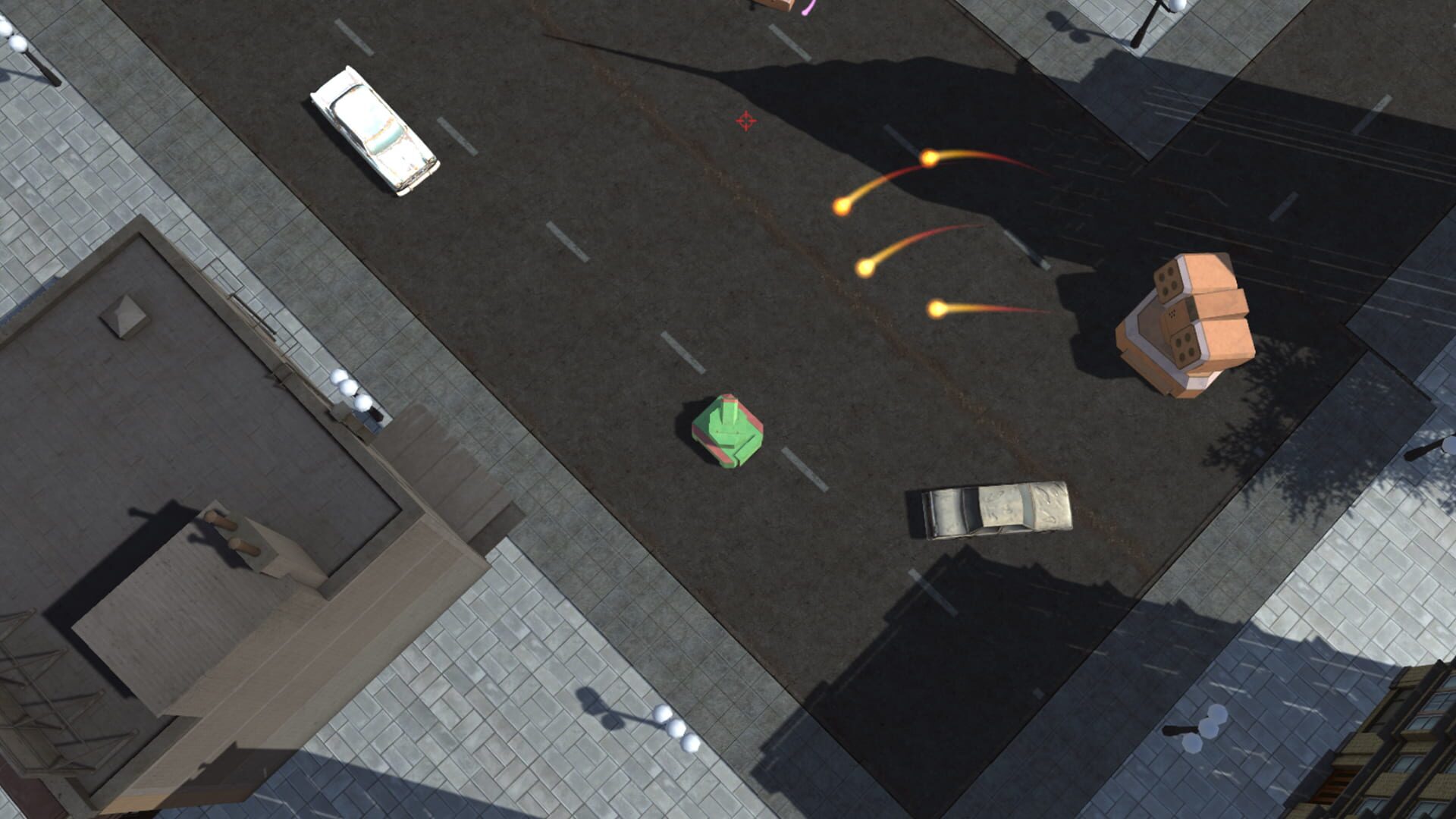 Tracks of Triumph Retro Blast - Screenshot
