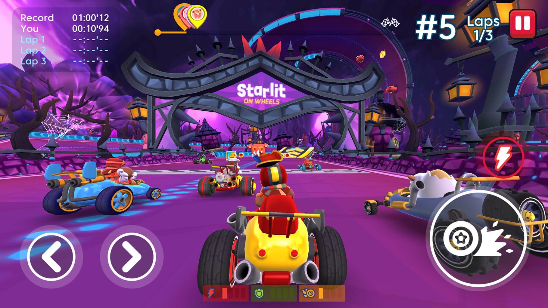 Starlit On Wheels: Super Kart