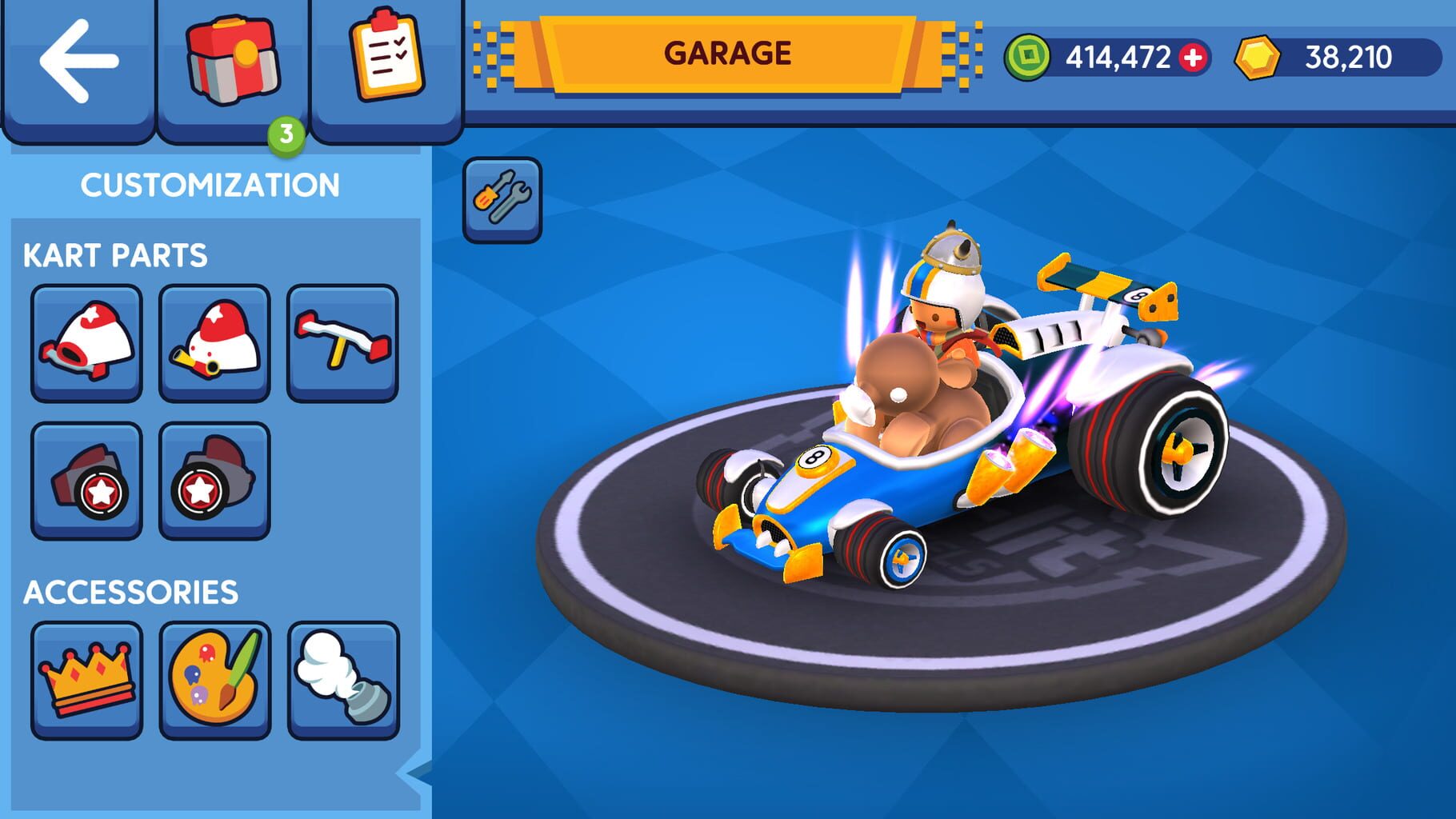 Starlit On Wheels: Super Kart