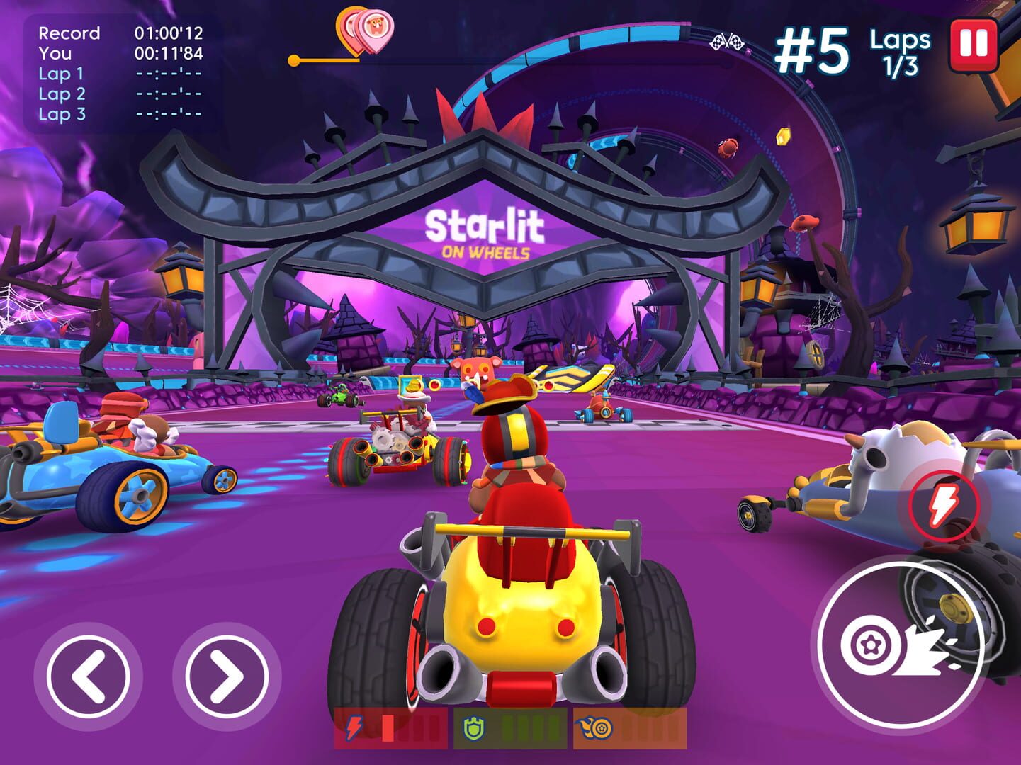 Starlit On Wheels: Super Kart