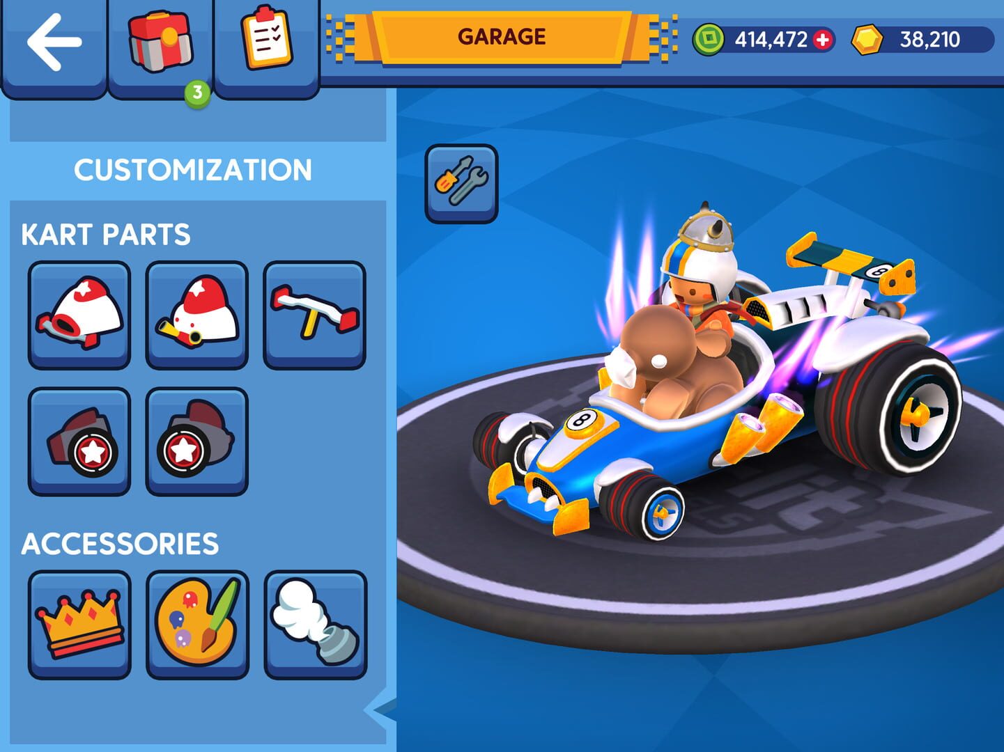 Starlit On Wheels: Super Kart