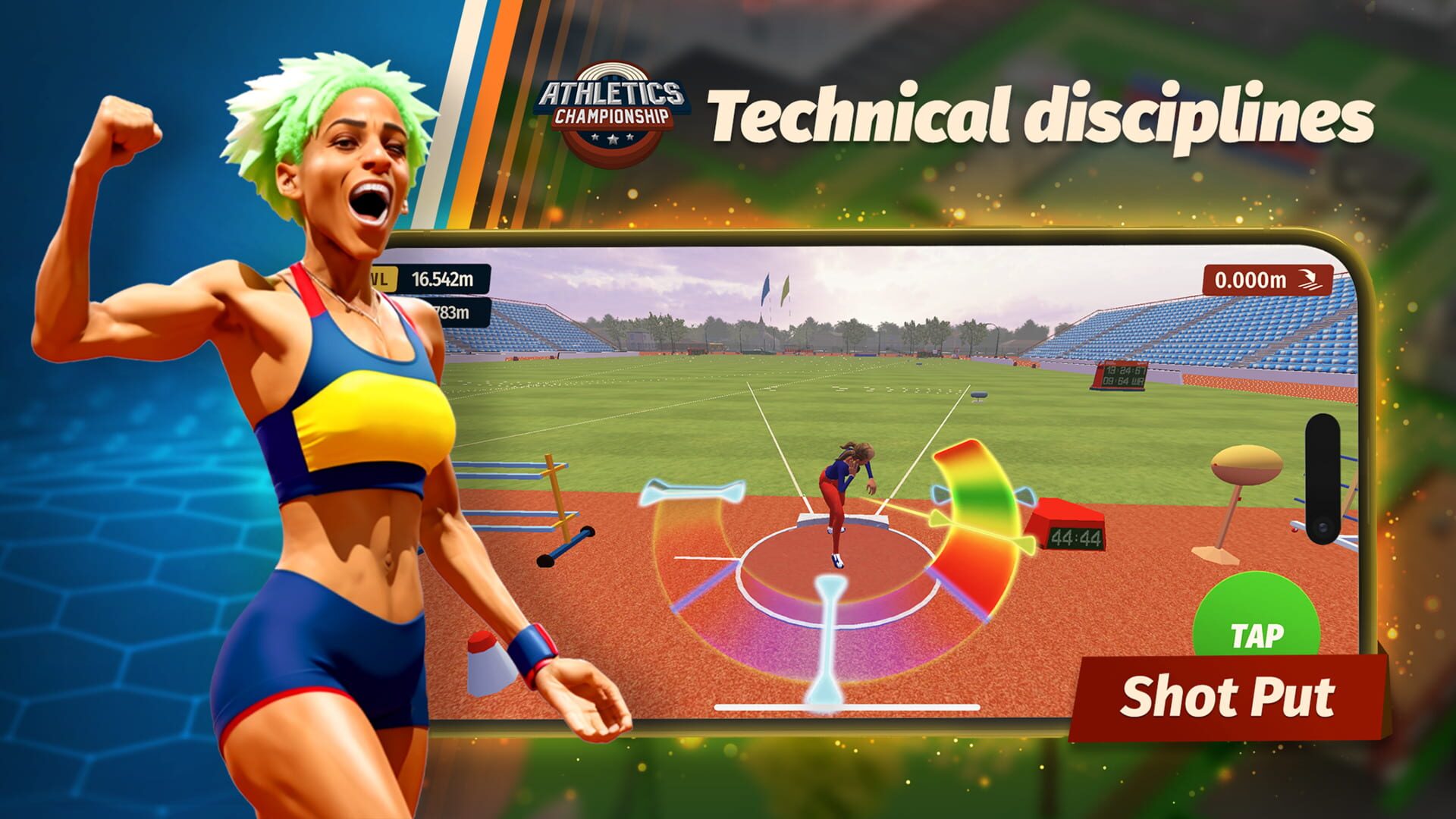 Athletics Championship - Screenshot