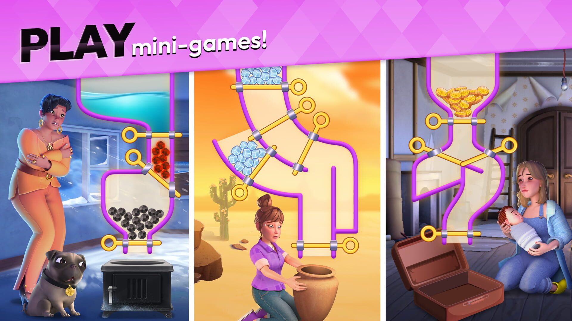 Makeover Match - Screenshot