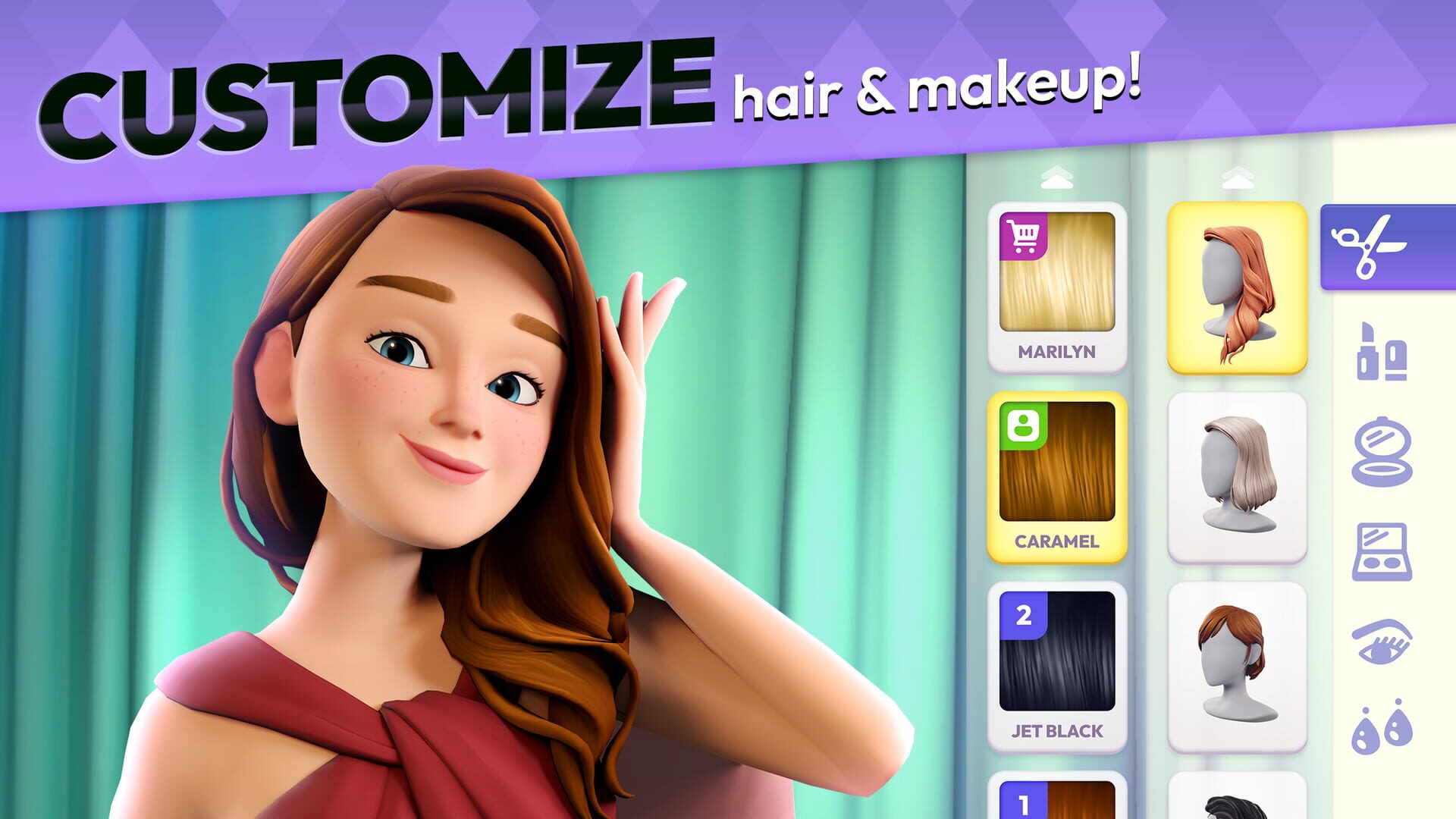 Makeover Match - Screenshot