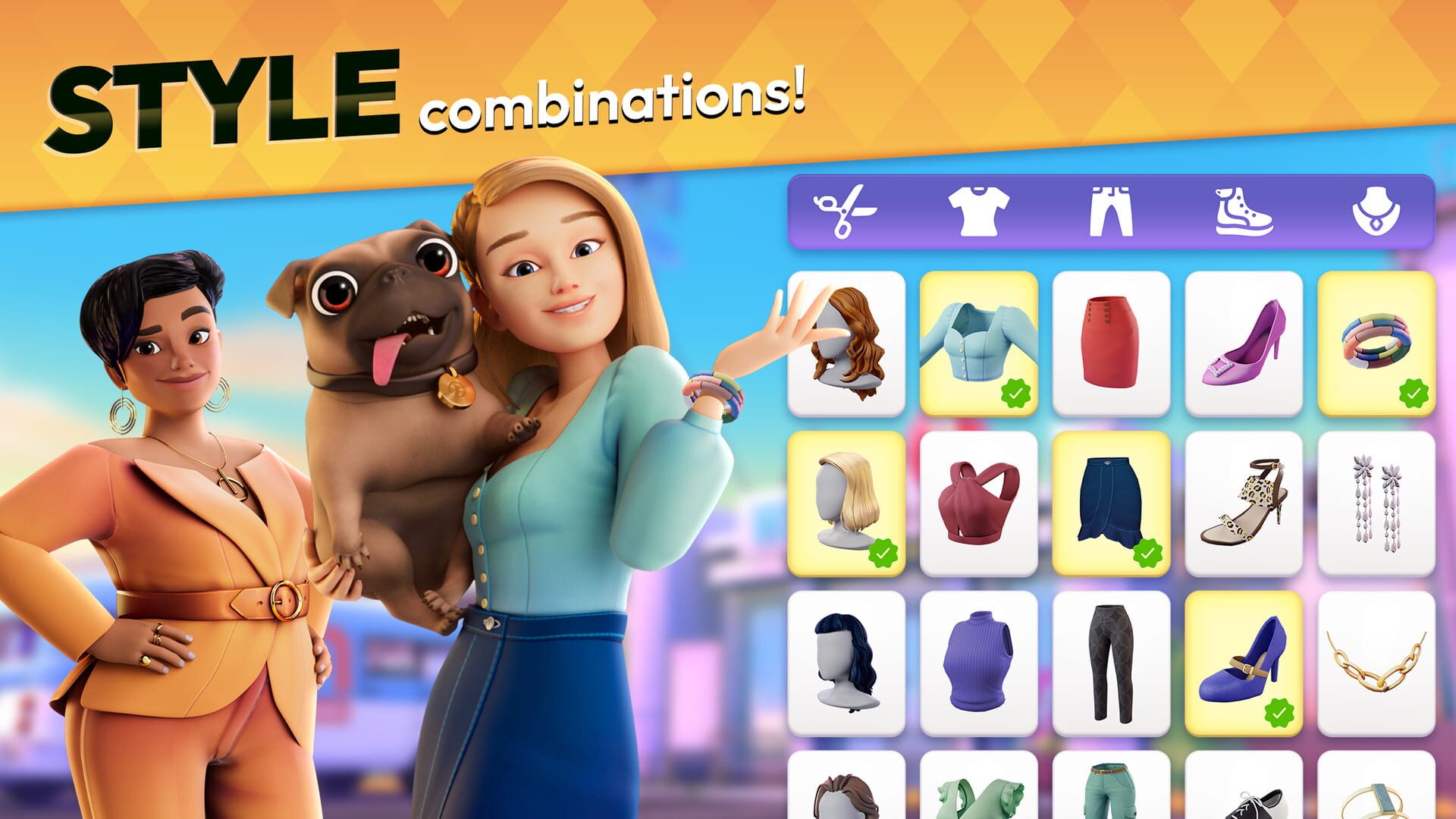 Makeover Match - Screenshot