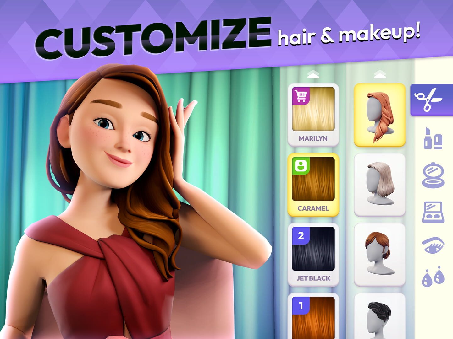 Makeover Match - Screenshot