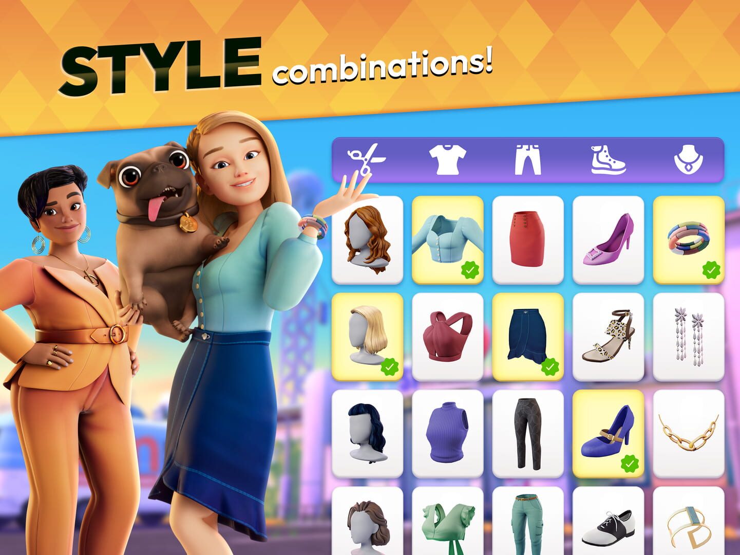 Makeover Match - Screenshot