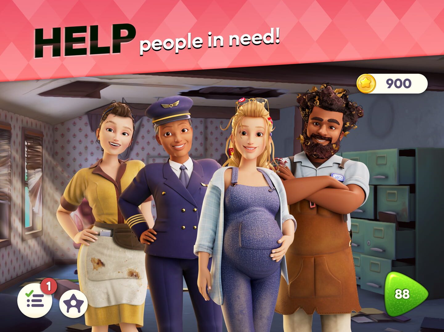 Makeover Match - Screenshot