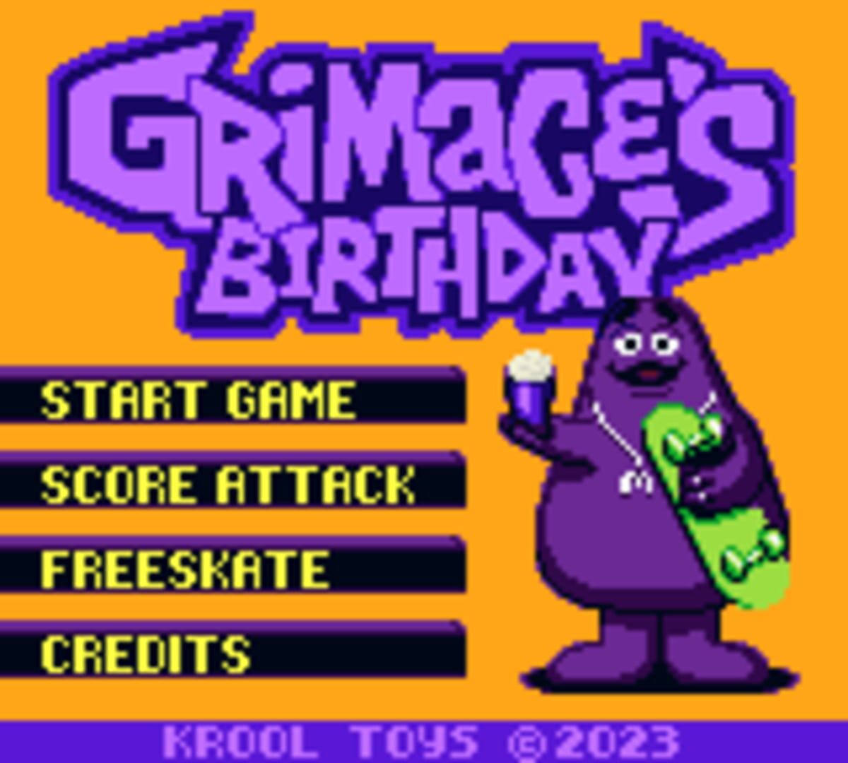 Captura de pantalla - Grimace's Birthday