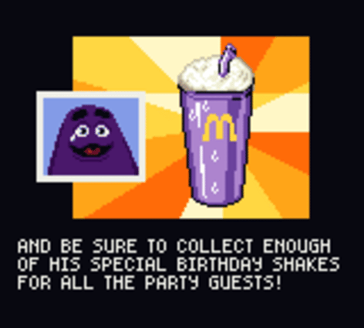 Grimace's Birthday screenshot