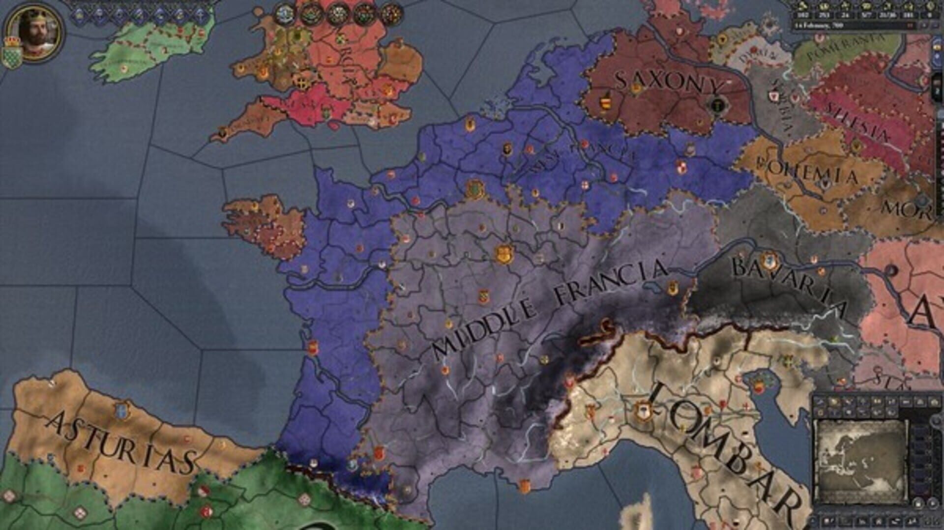 Crusader Kings II: Imperial Collection - Screenshot