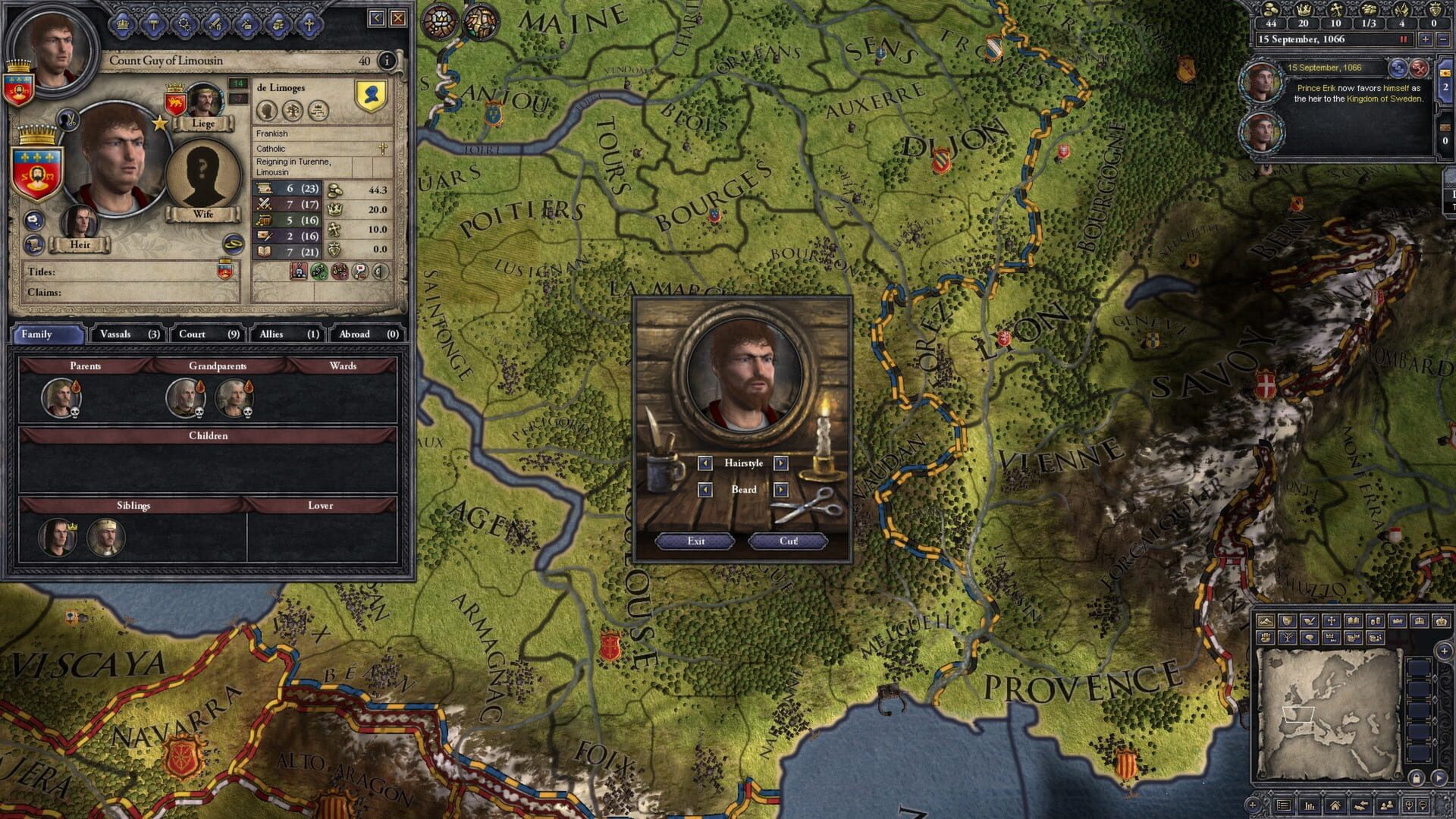 Crusader Kings II: Customization Pack - Screenshot