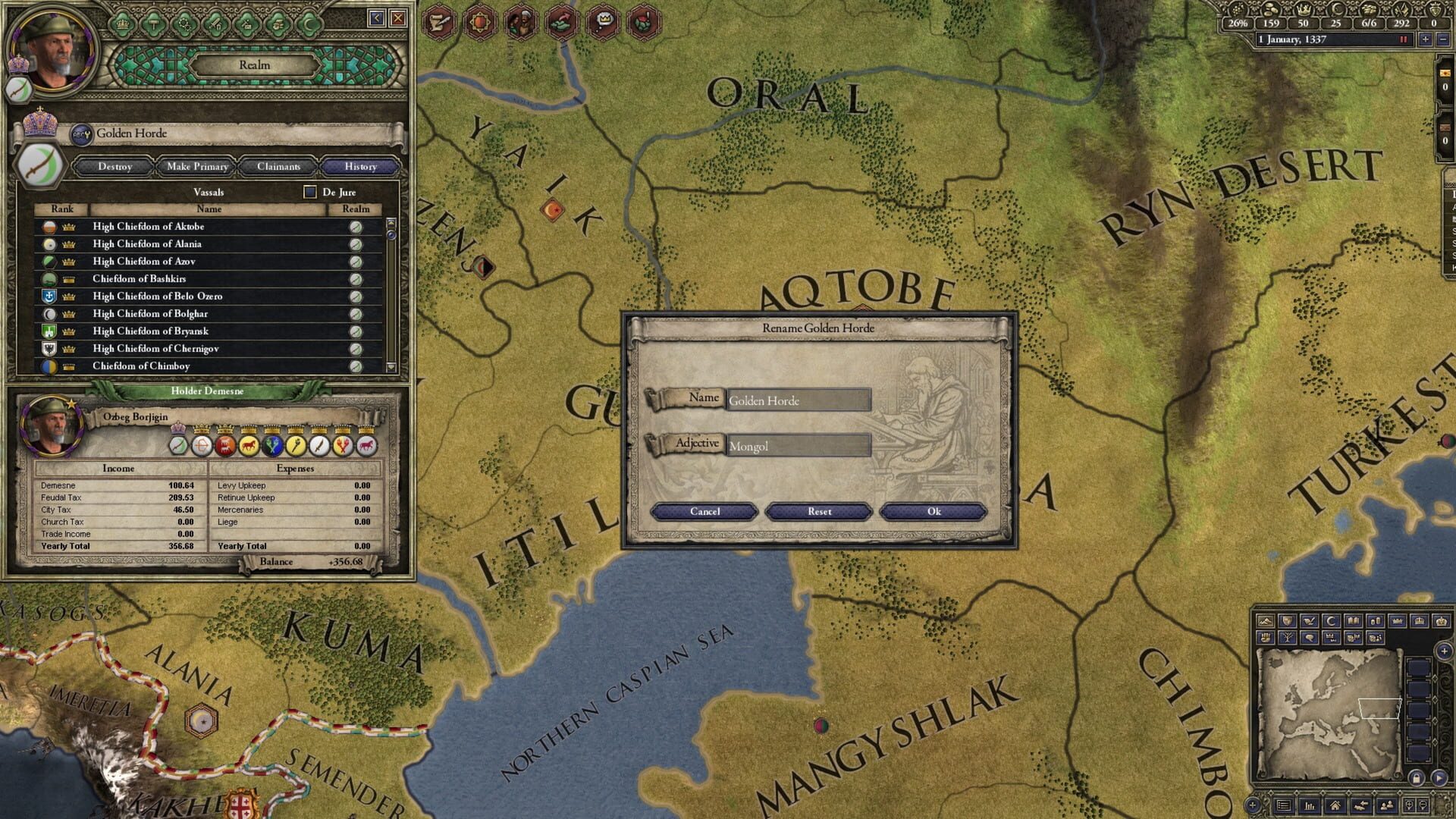 Crusader Kings II: Customization Pack - Screenshot