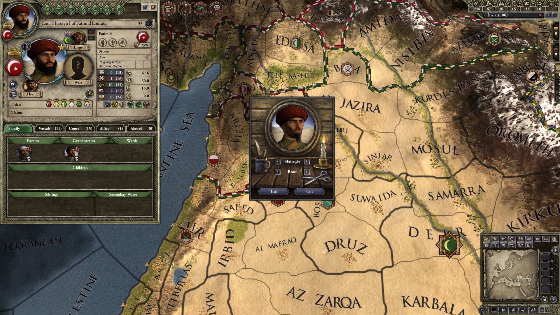 Crusader Kings II: Customization Pack - Screenshot