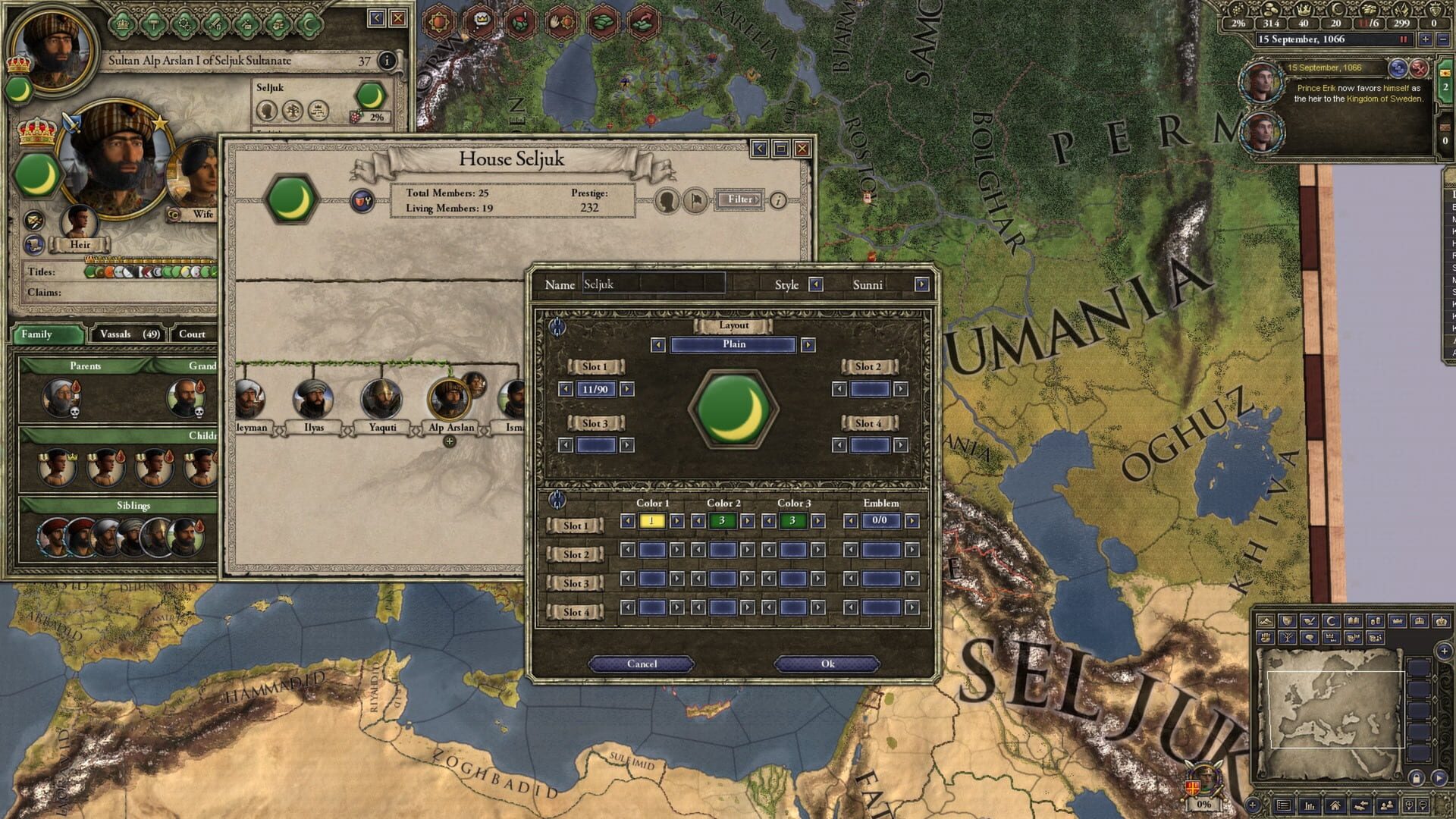 Crusader Kings II: Customization Pack - Screenshot