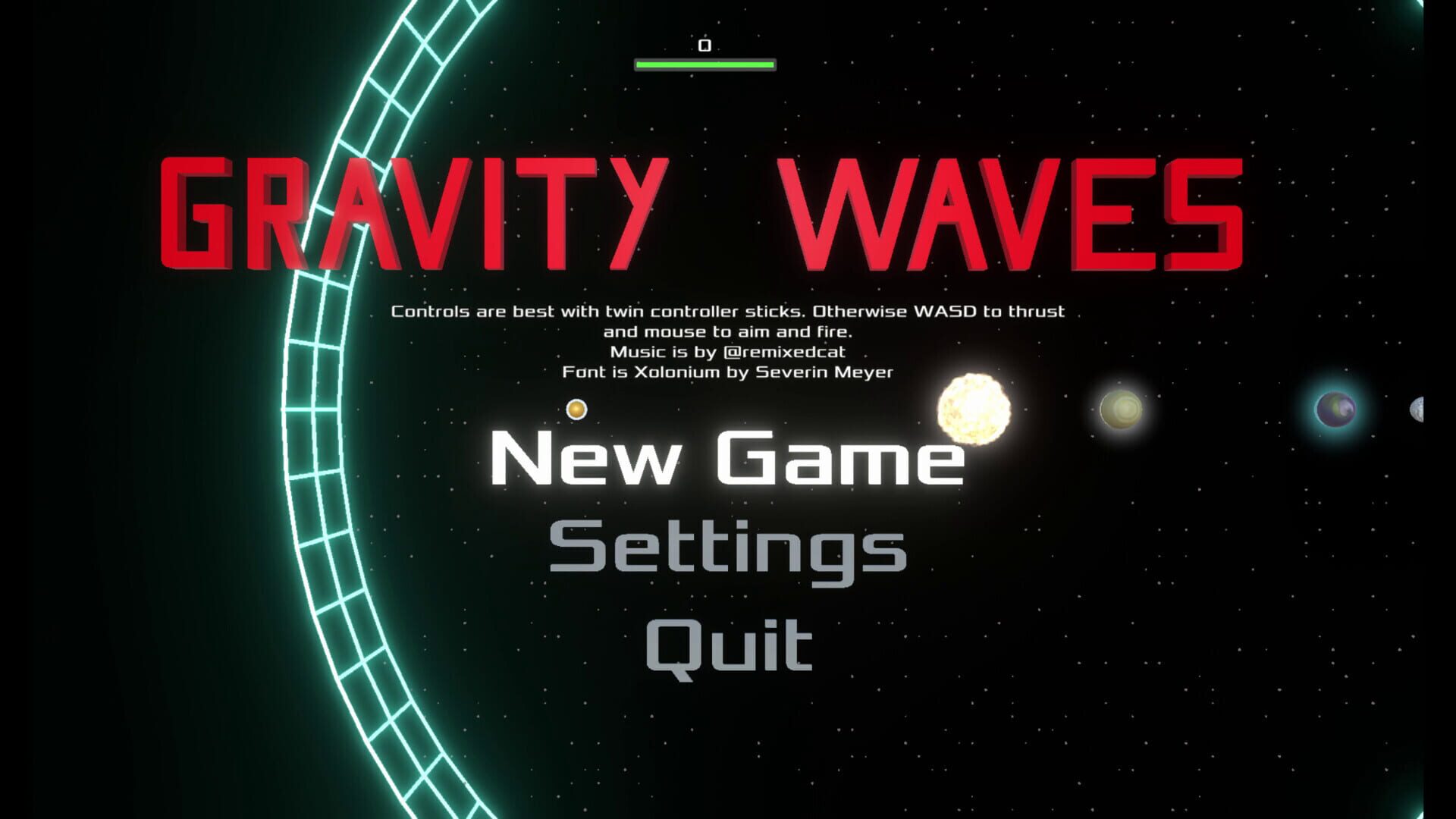 Gravity Waves - Screenshot