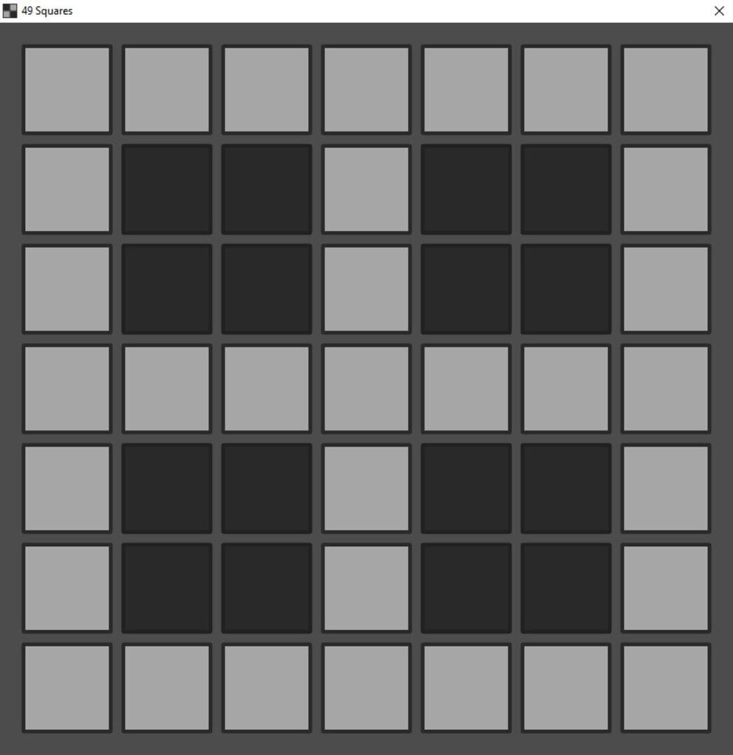 49 Squares - Screenshot