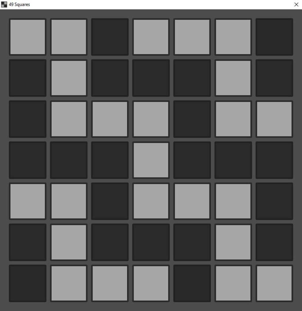 49 Squares - Screenshot