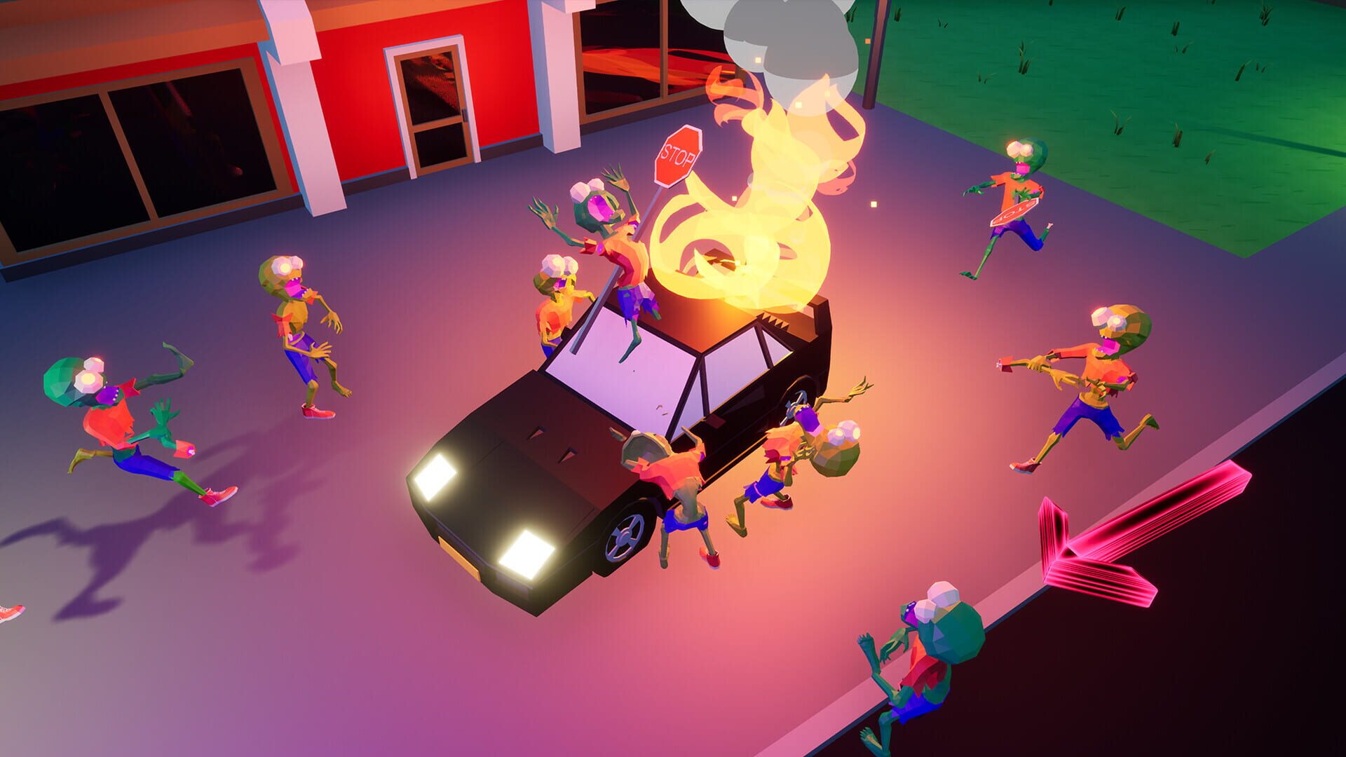 Burger Zombies - Screenshot