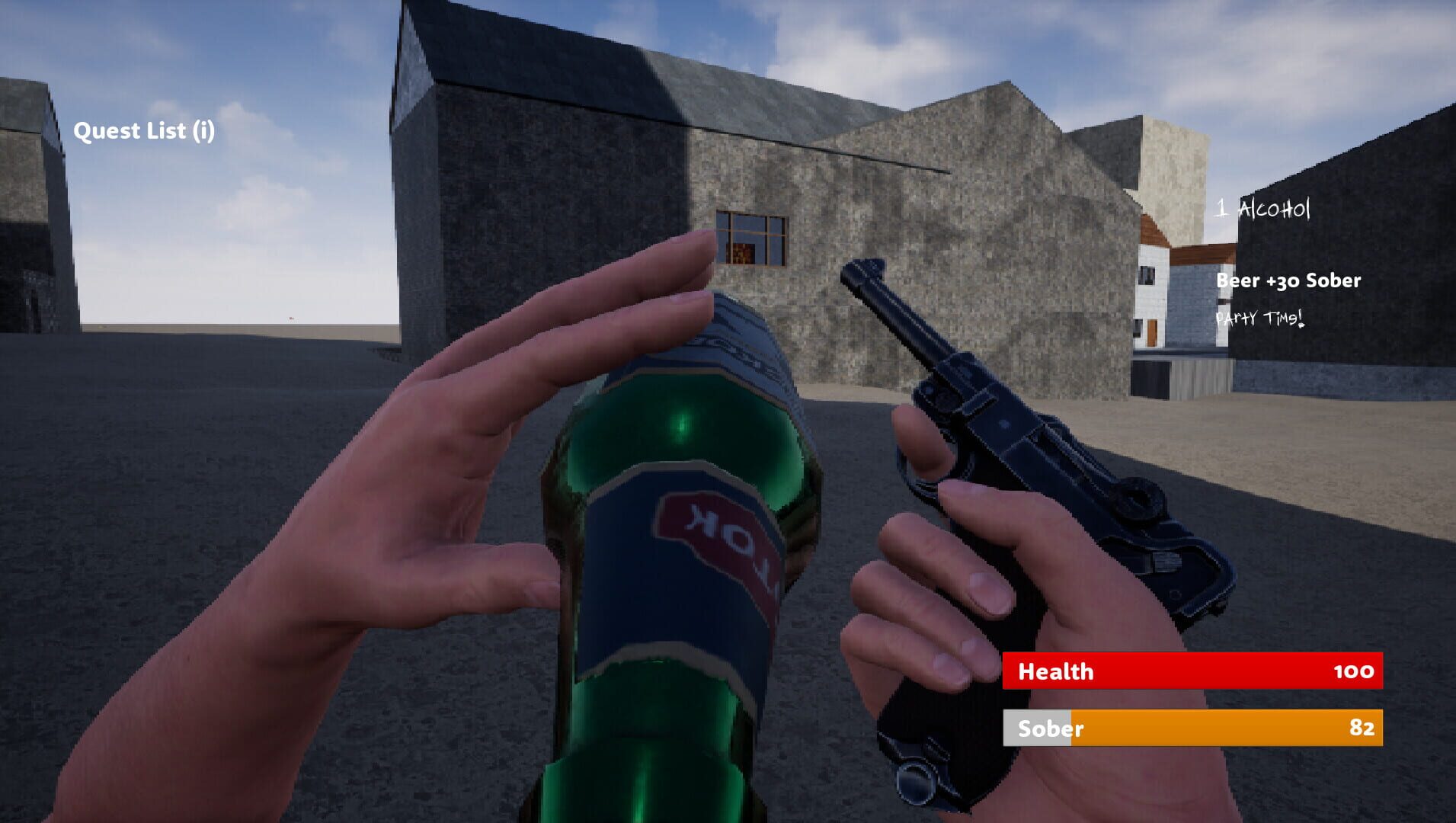 A Bad Day for a Hangover - Screenshot