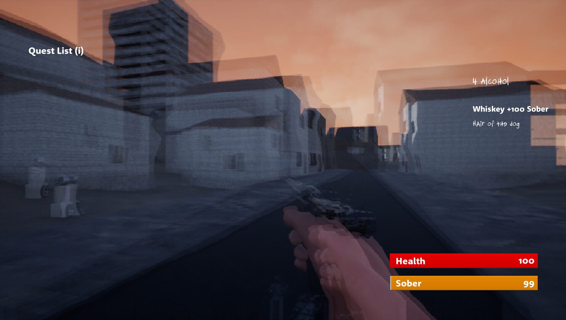 A Bad Day for a Hangover - Screenshot