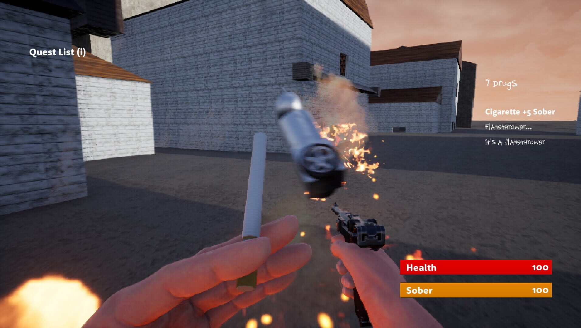 A Bad Day for a Hangover - Screenshot