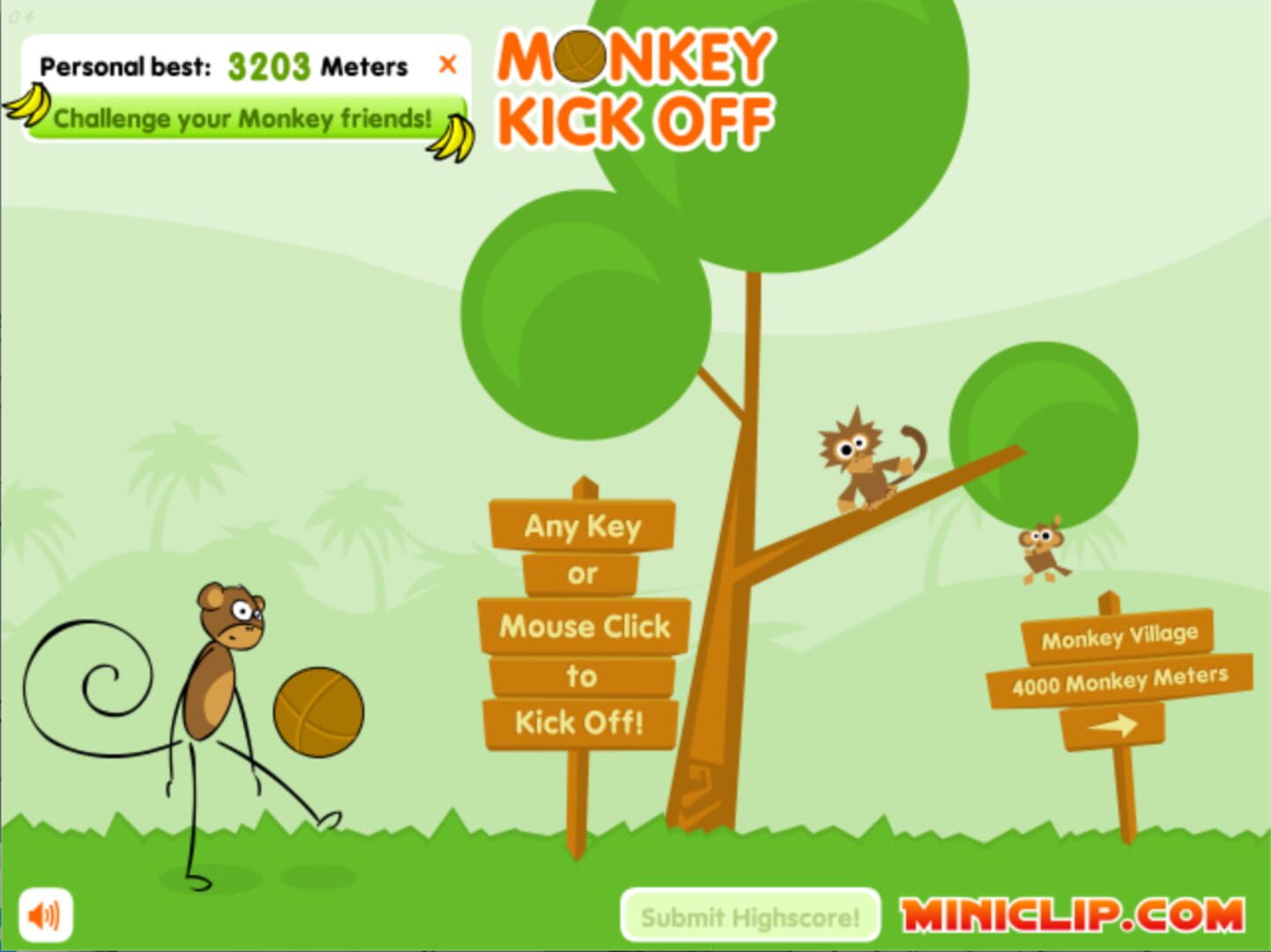 Captura de pantalla - Monkey Kick Off