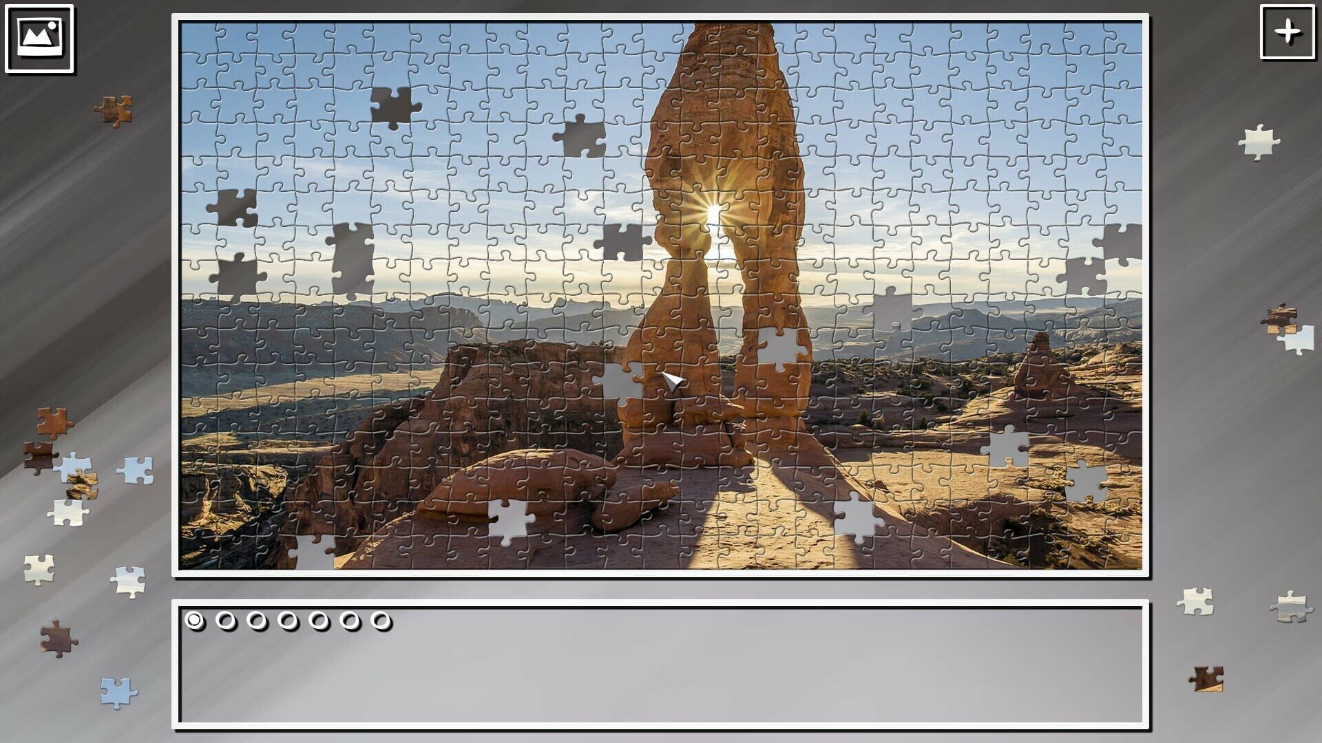 Super Jigsaw Puzzle: Generations - Desert - Screenshot